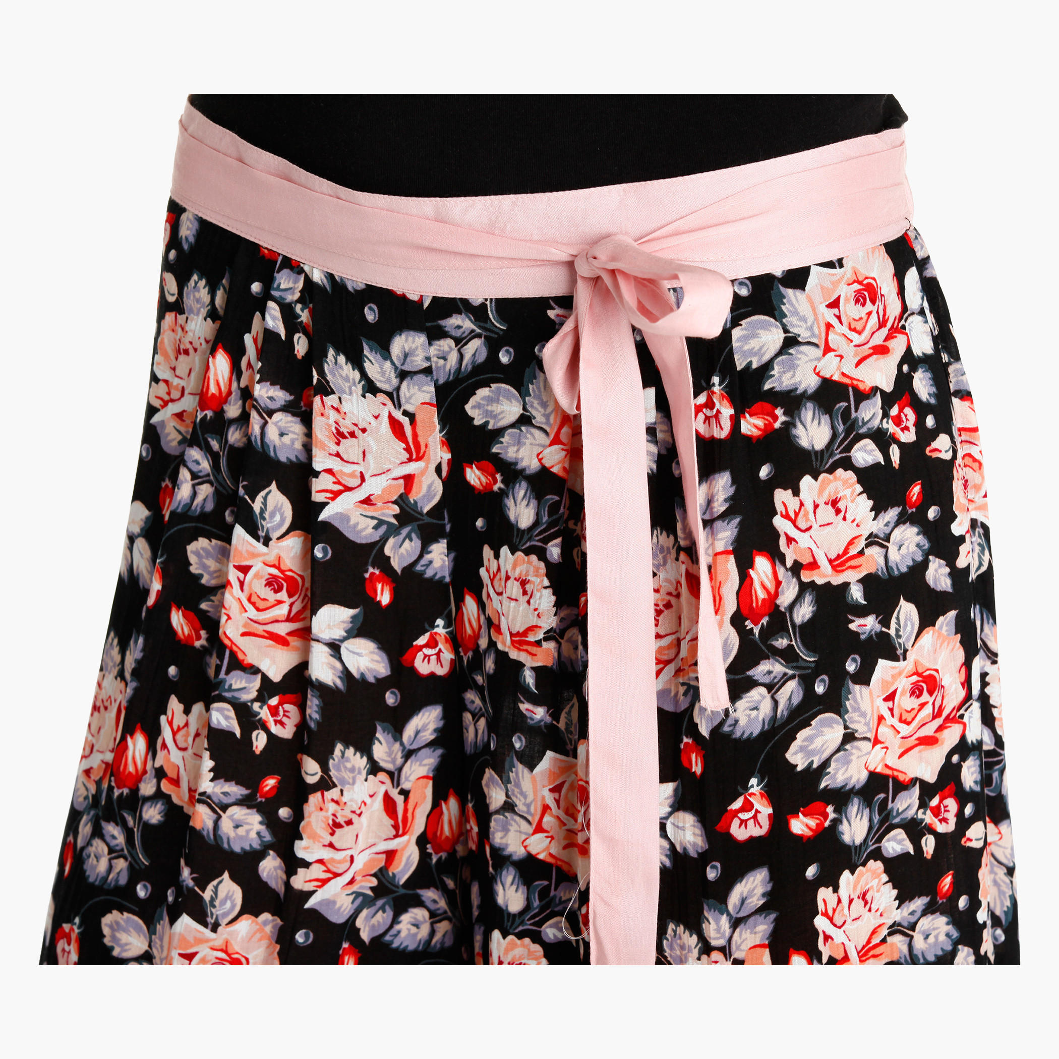 بنطال بيجاما بخصر مطّاطي وطبعات-women-clothing-nightwear-pyjamas-bottoms-image-2