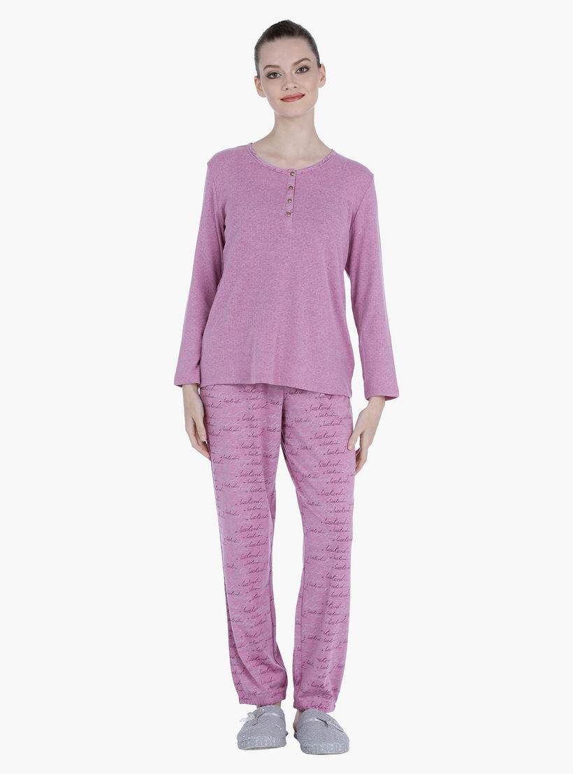 طقم بيجاما بطبعات-women-clothing-nightwear-pyjamas-longsets-image-5