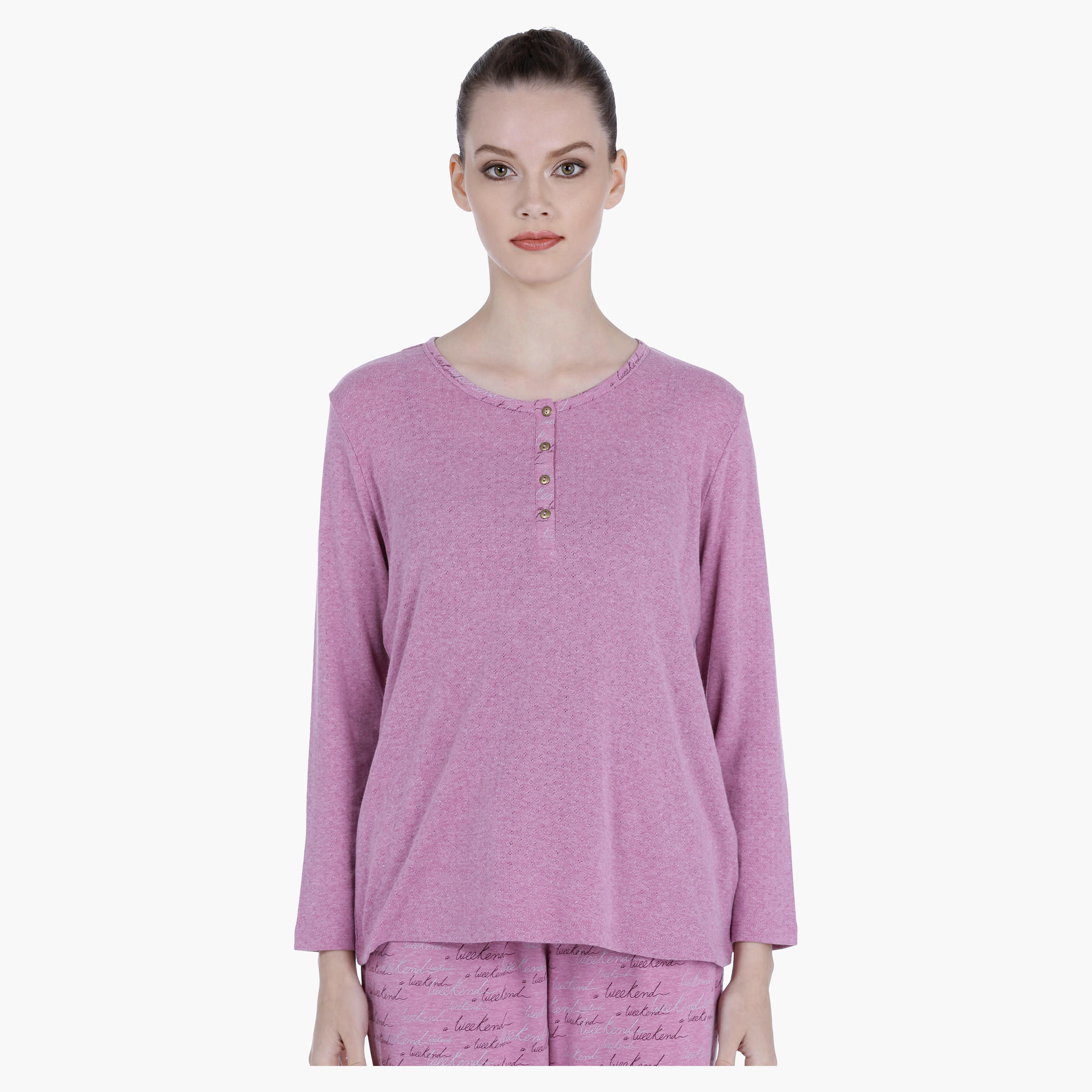 طقم بيجاما بطبعات-women-clothing-nightwear-pyjamas-longsets-image-2