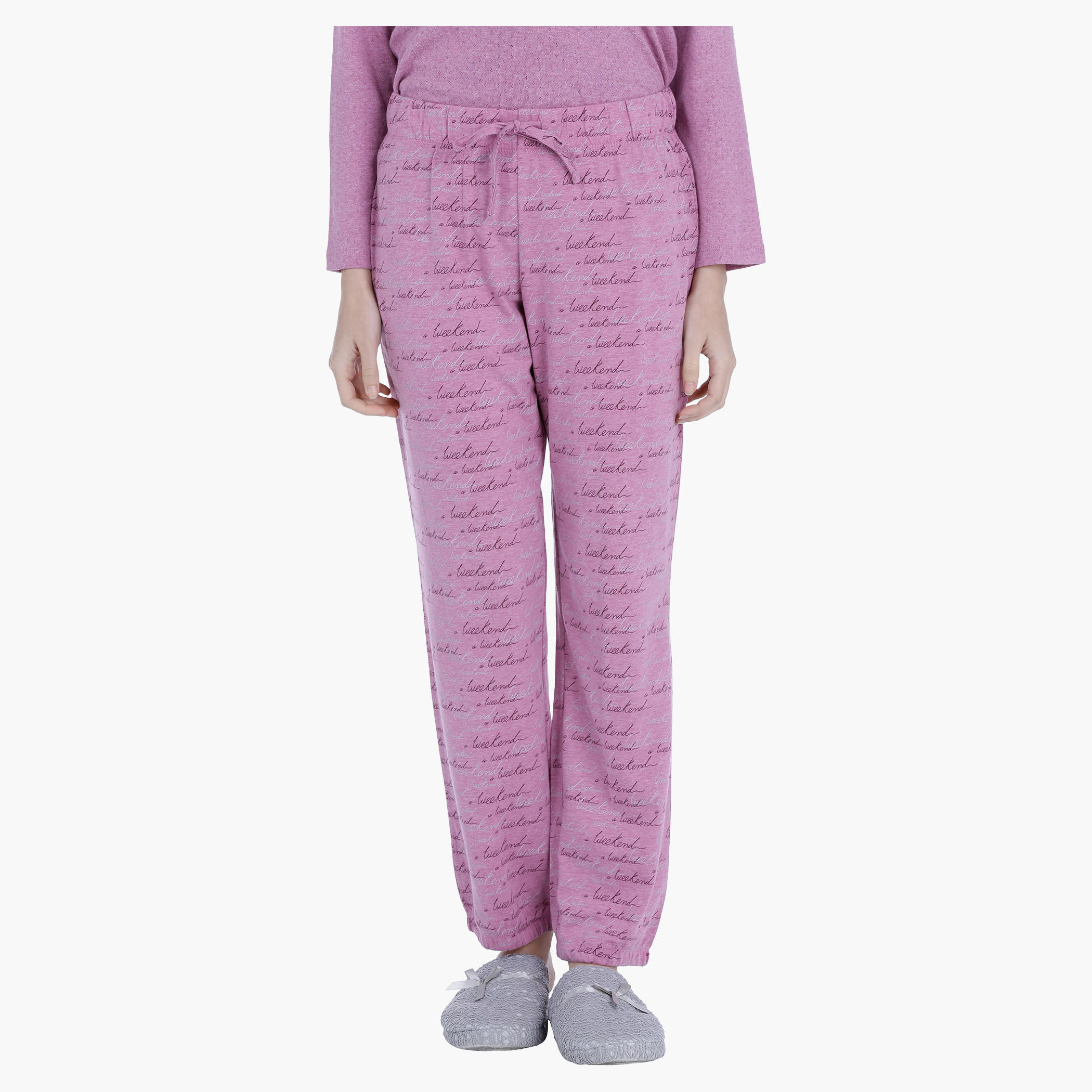 طقم بيجاما بطبعات-women-clothing-nightwear-pyjamas-longsets-image-1