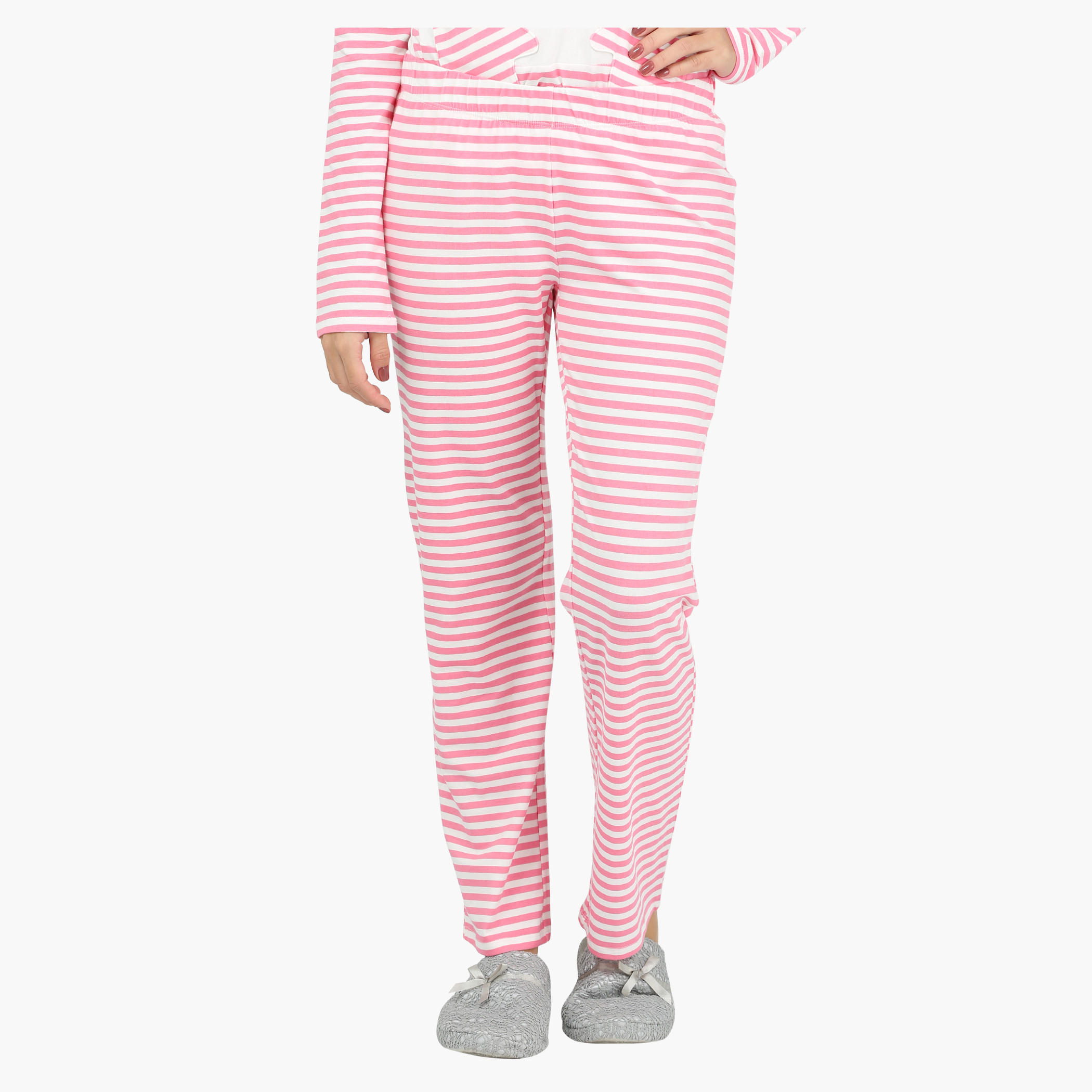 طقم بيجاما مقلّم بأكمام طويلة-women-clothing-nightwear-pyjamas-longsets-image-5