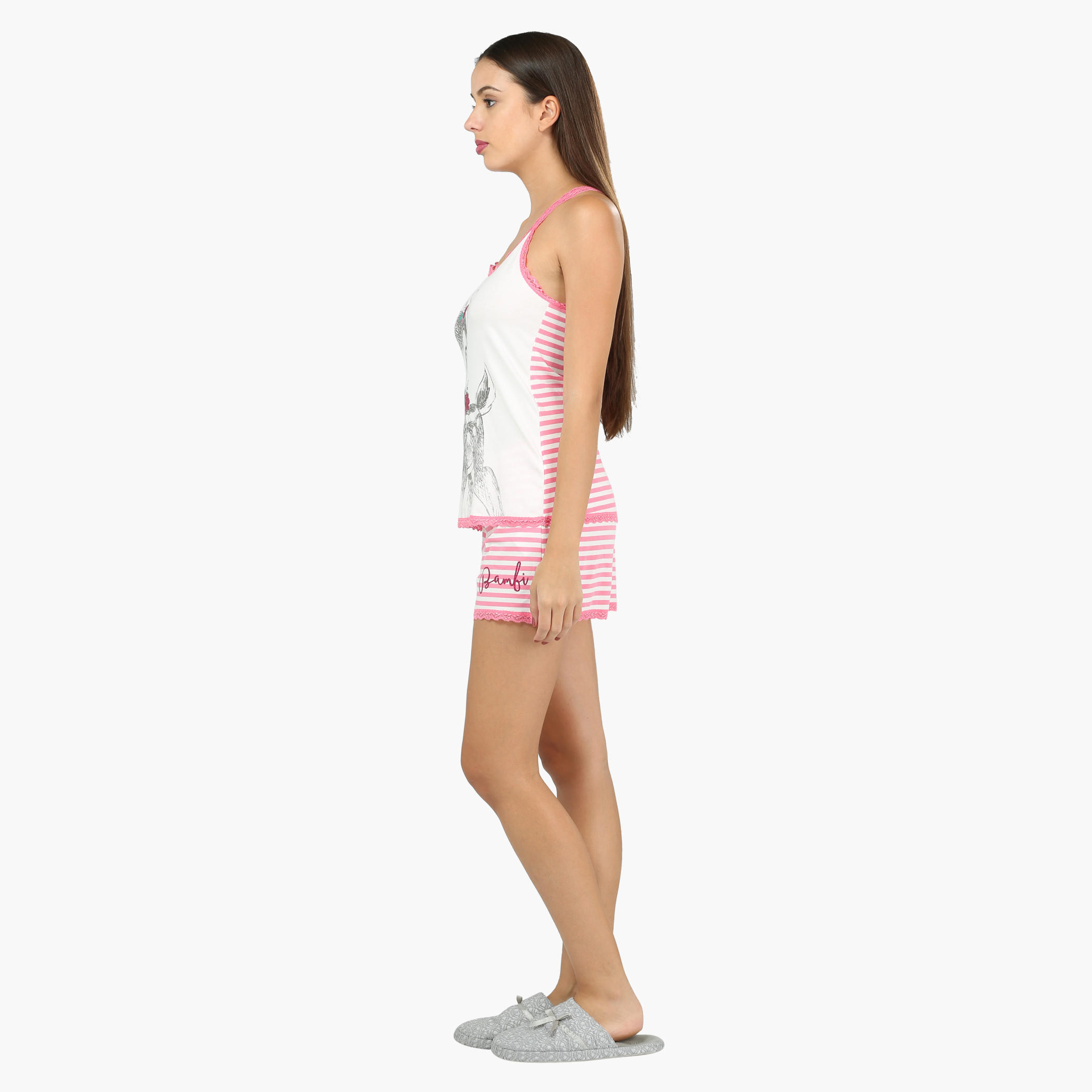 Printed Shorty Set with Spaghetti Straps-women-clothing-nightwear-pyjamas-longsets-image-3