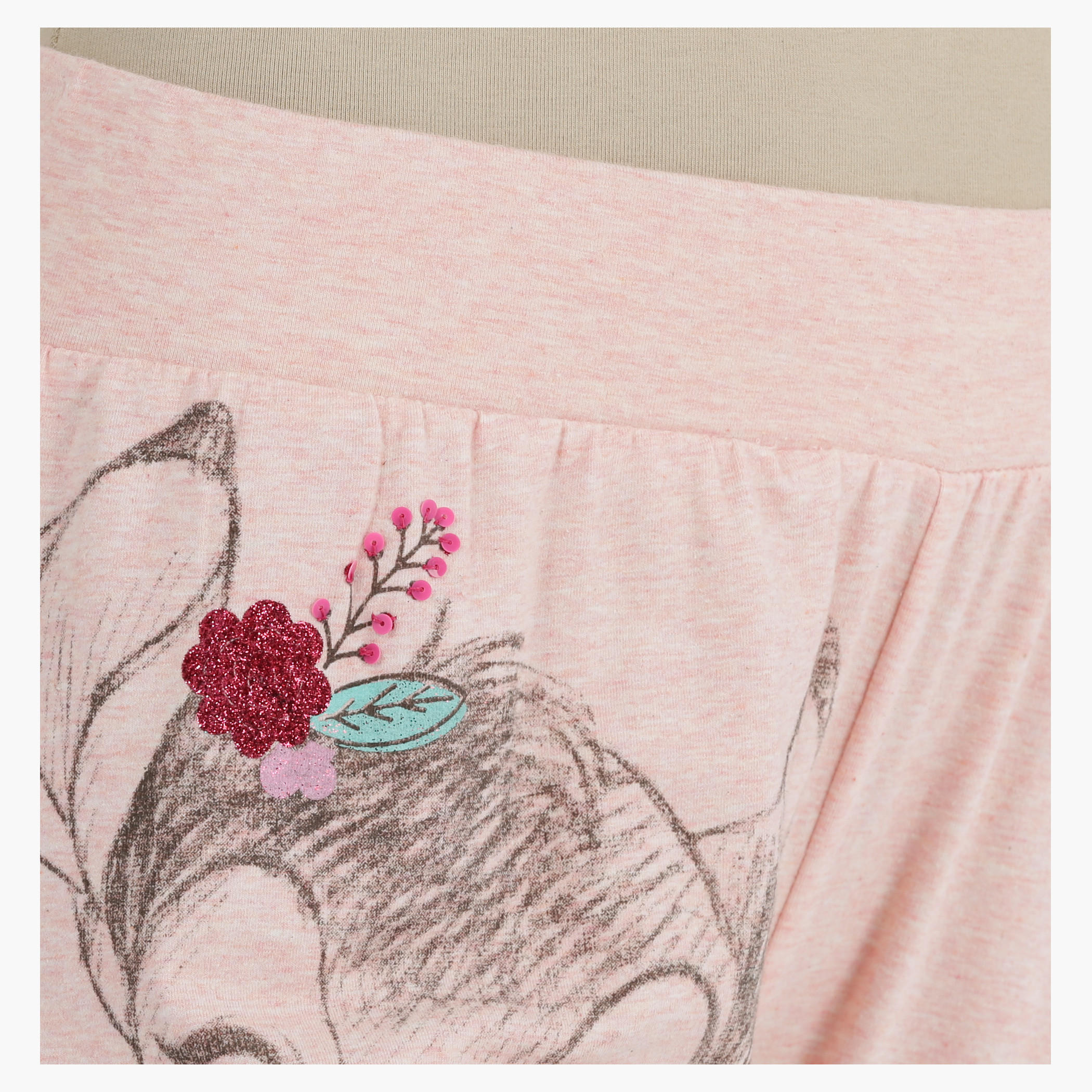 Bambi Printed Leggings-women-clothing-nightwear-pyjamas-bottoms-image-4