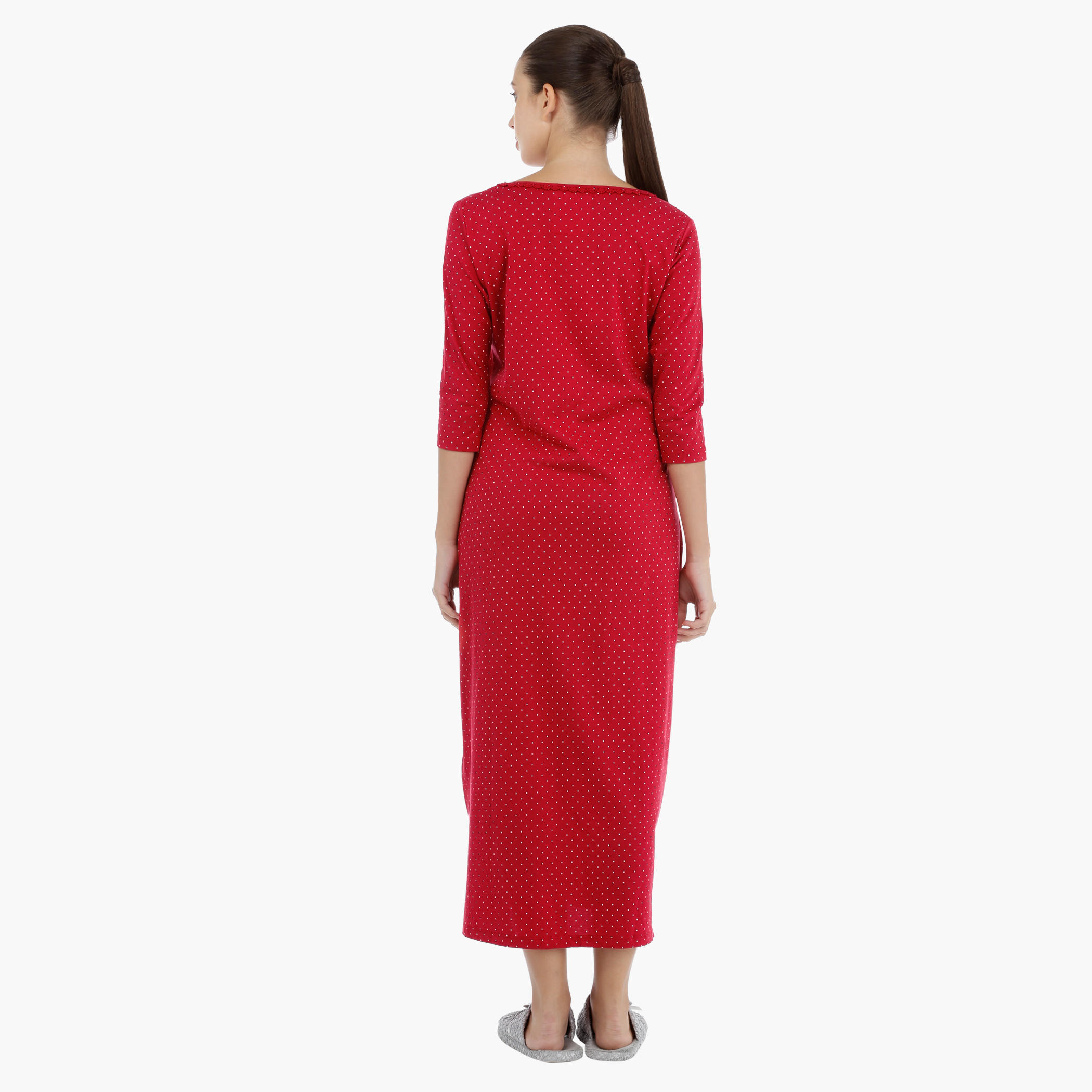 Printed Nightdress-women-clothing-nightwear-nighties-image-3