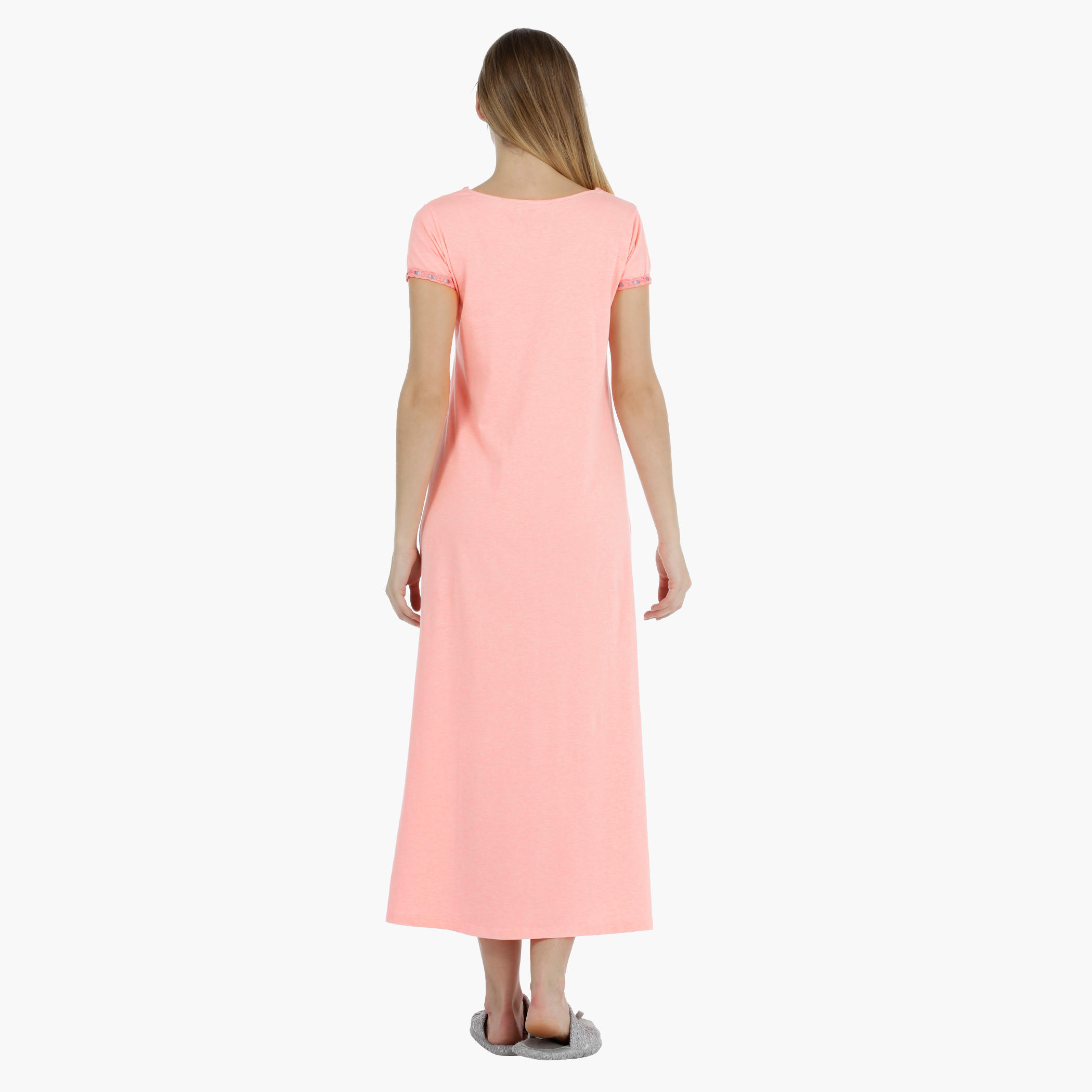 Long Dress with Floral Embroidery-women-clothing-nightwear-nighties-image-2