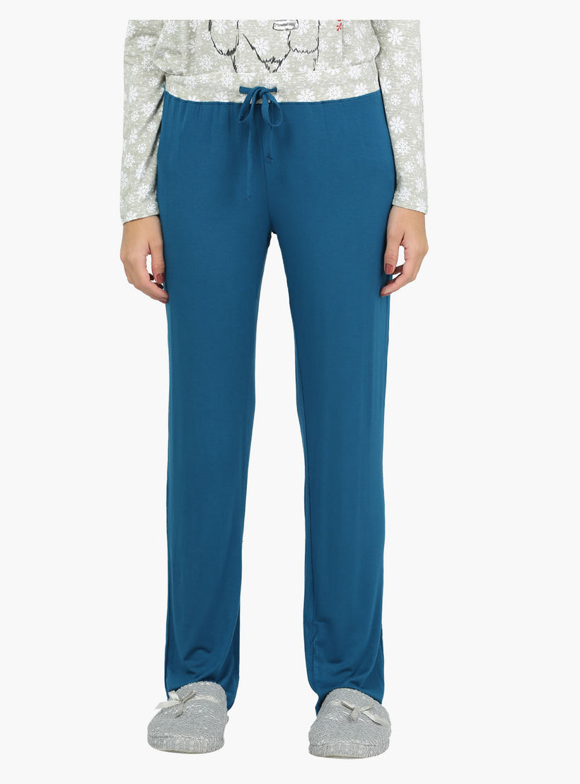 Long Sleeves Pajama Set with Printed Top-women-clothing-nightwear-pyjamas-longsets-image-5