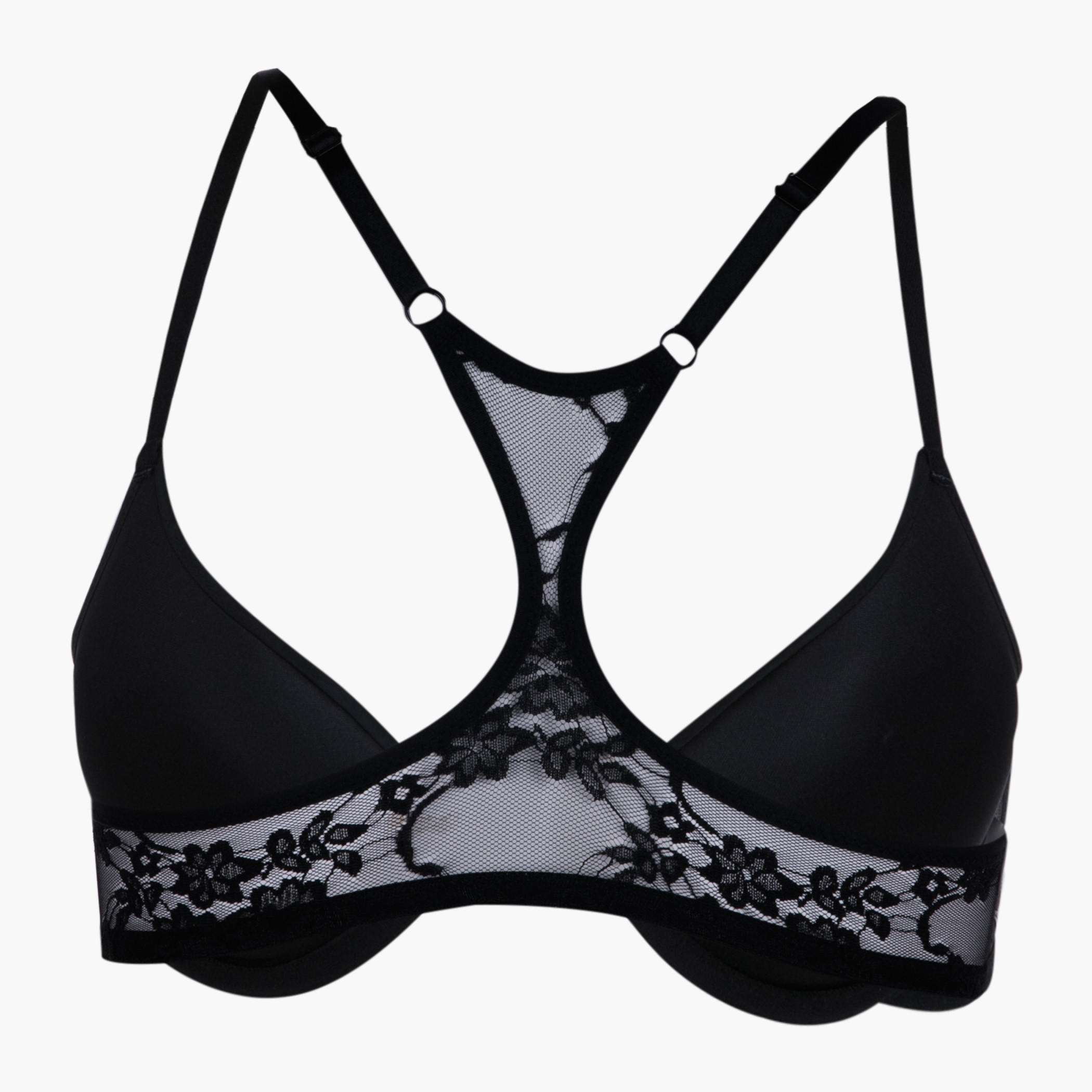 Plunge Racer Back Lace Bra-women-clothing-lingerie-bras-image-2