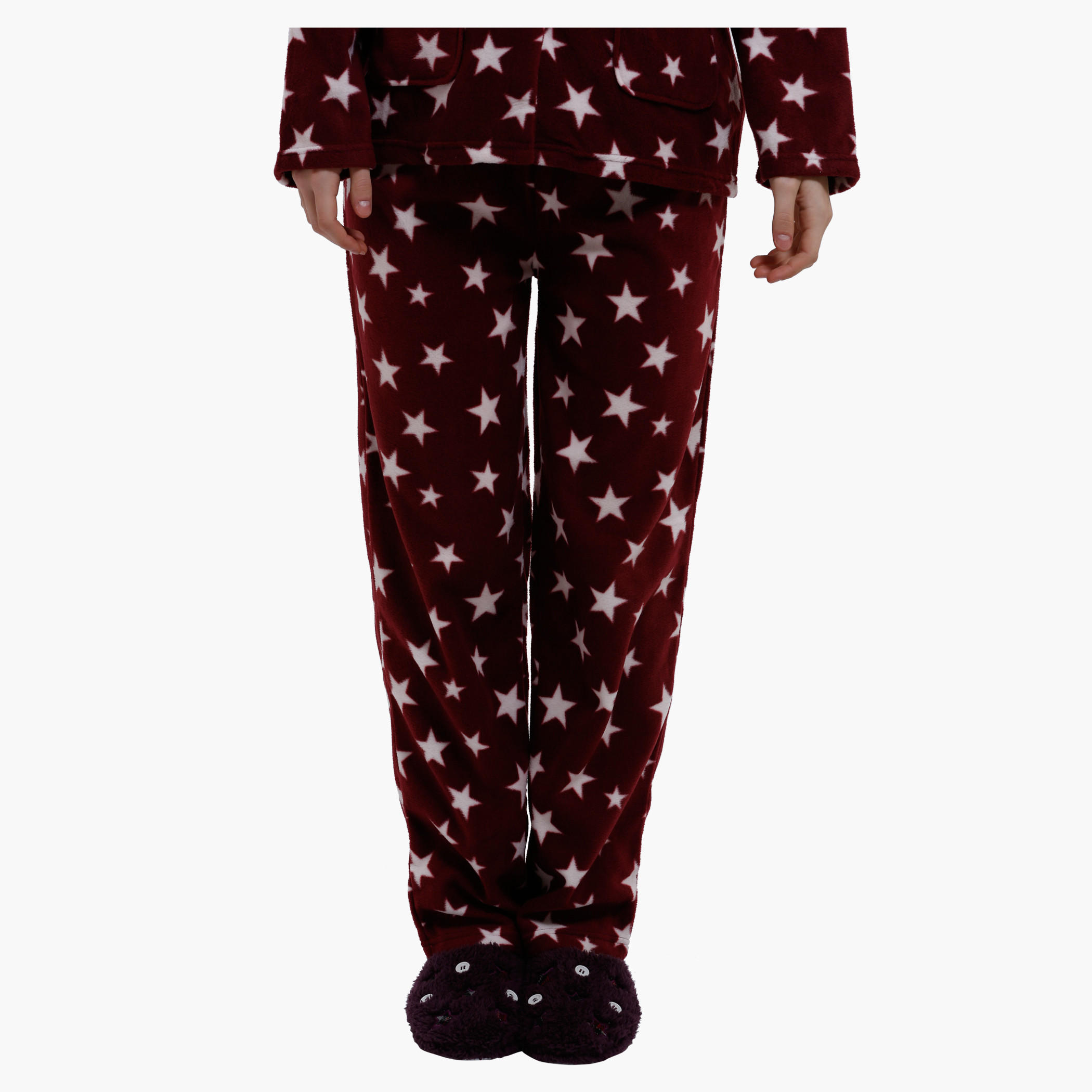 Printed Long Sleeves Shirt and Pajama Set-women-clothing-nightwear-pyjamas-longsets-image-5