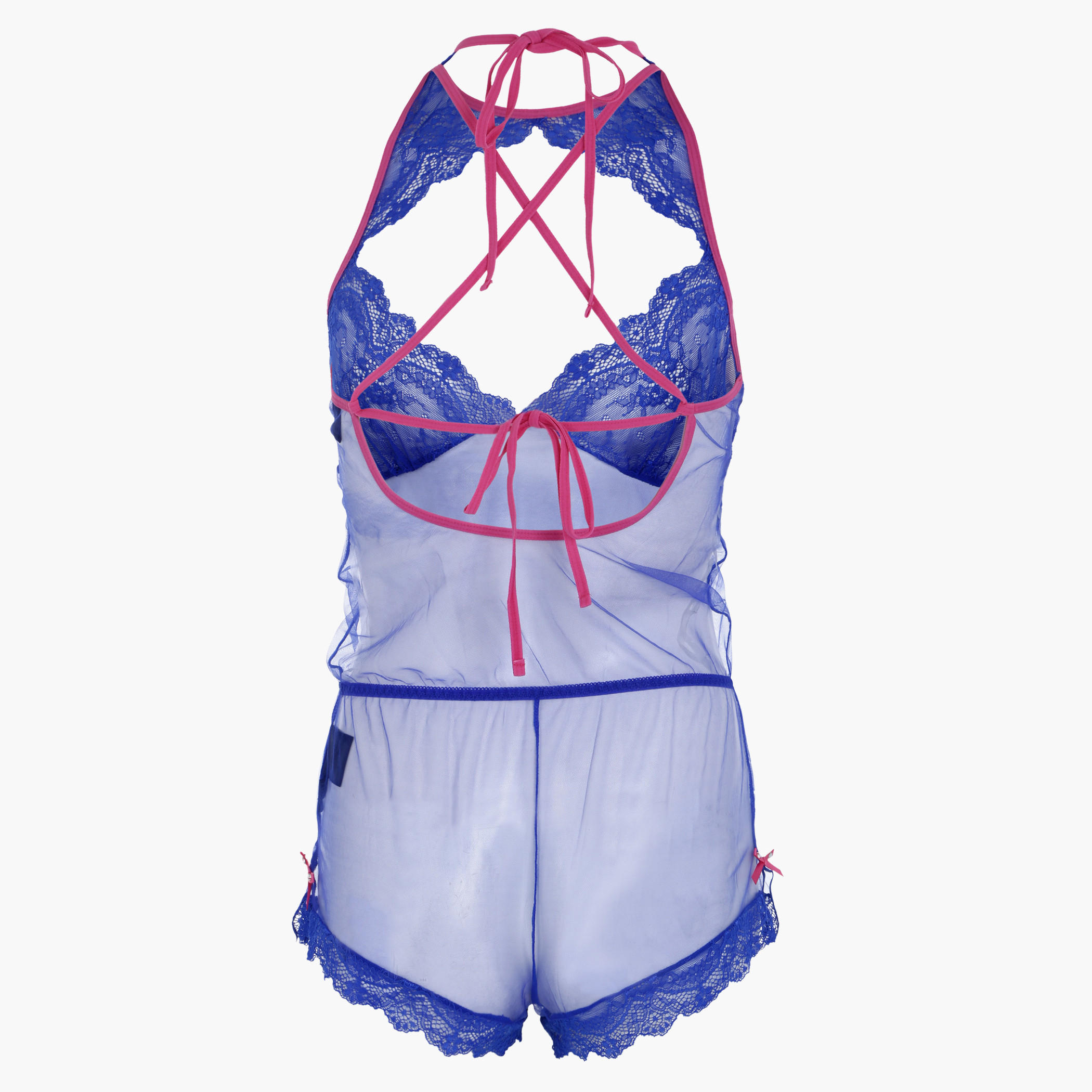 Babydoll Jumpsuit with Lace Detail-women-clothing-lingerie-babydollsandbodysuits-image-2