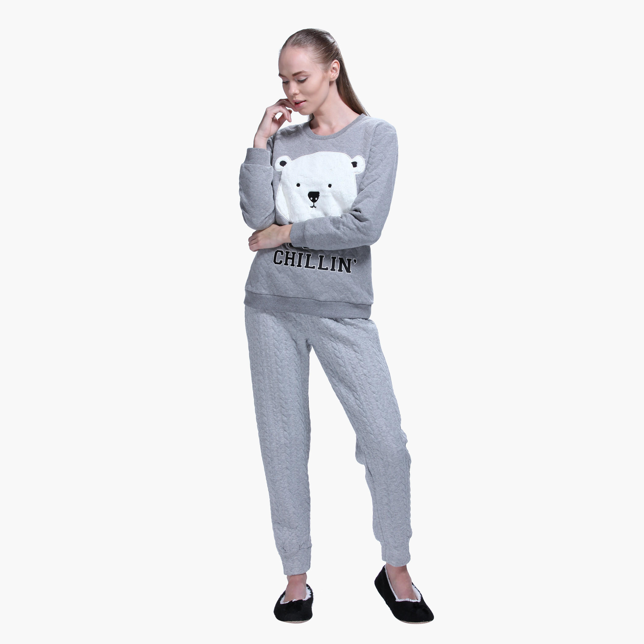 Textured Pants with Tie Ups at Waist-women-clothing-nightwear-pyjamas-bottoms-image-5
