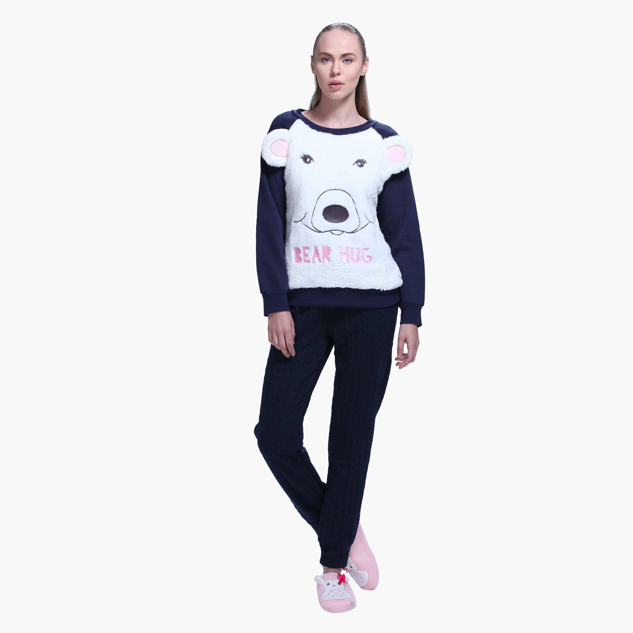 Textured Pants with Tie Ups at Waist-women-clothing-nightwear-pyjamas-bottoms-image-10