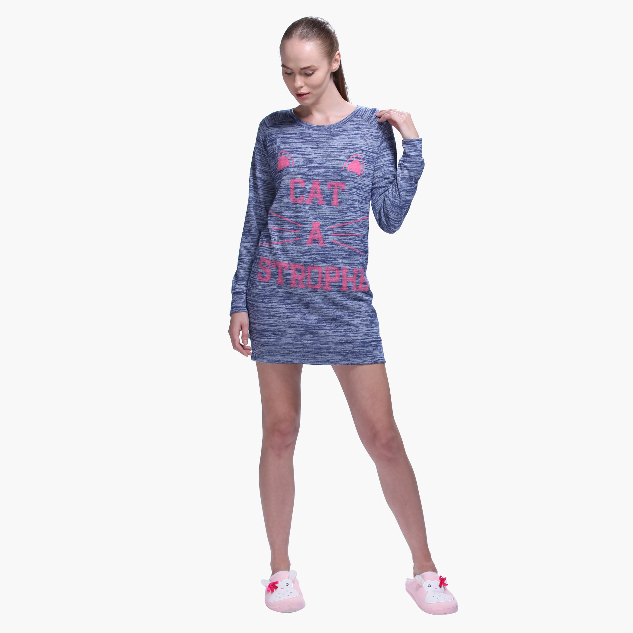 Printed Long Sleeves Lounge Top-women-clothing-nightwear-pyjamas-tops-image-5