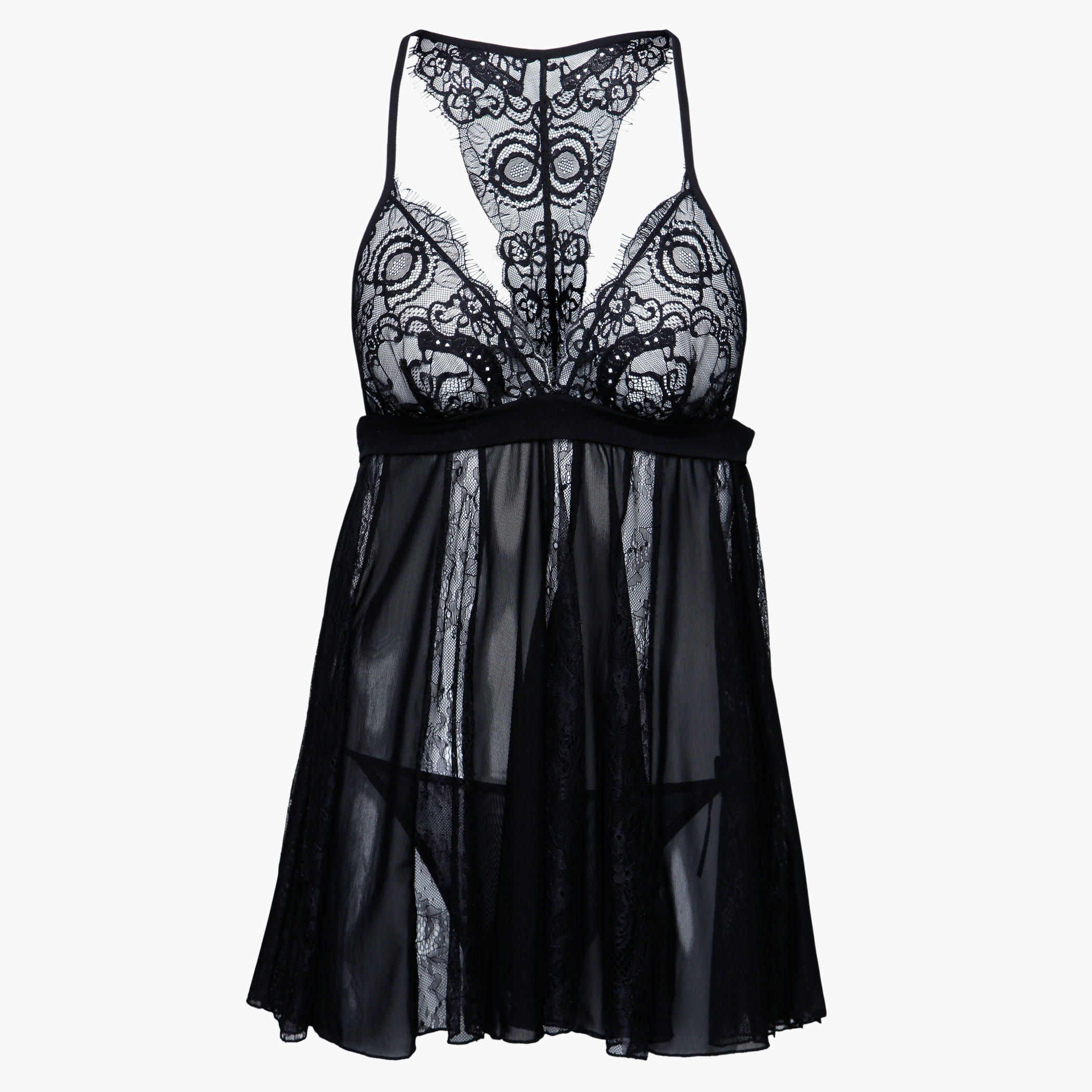 Babydoll Set with Lace Detail-women-clothing-lingerie-babydollsandbodysuits-image-4