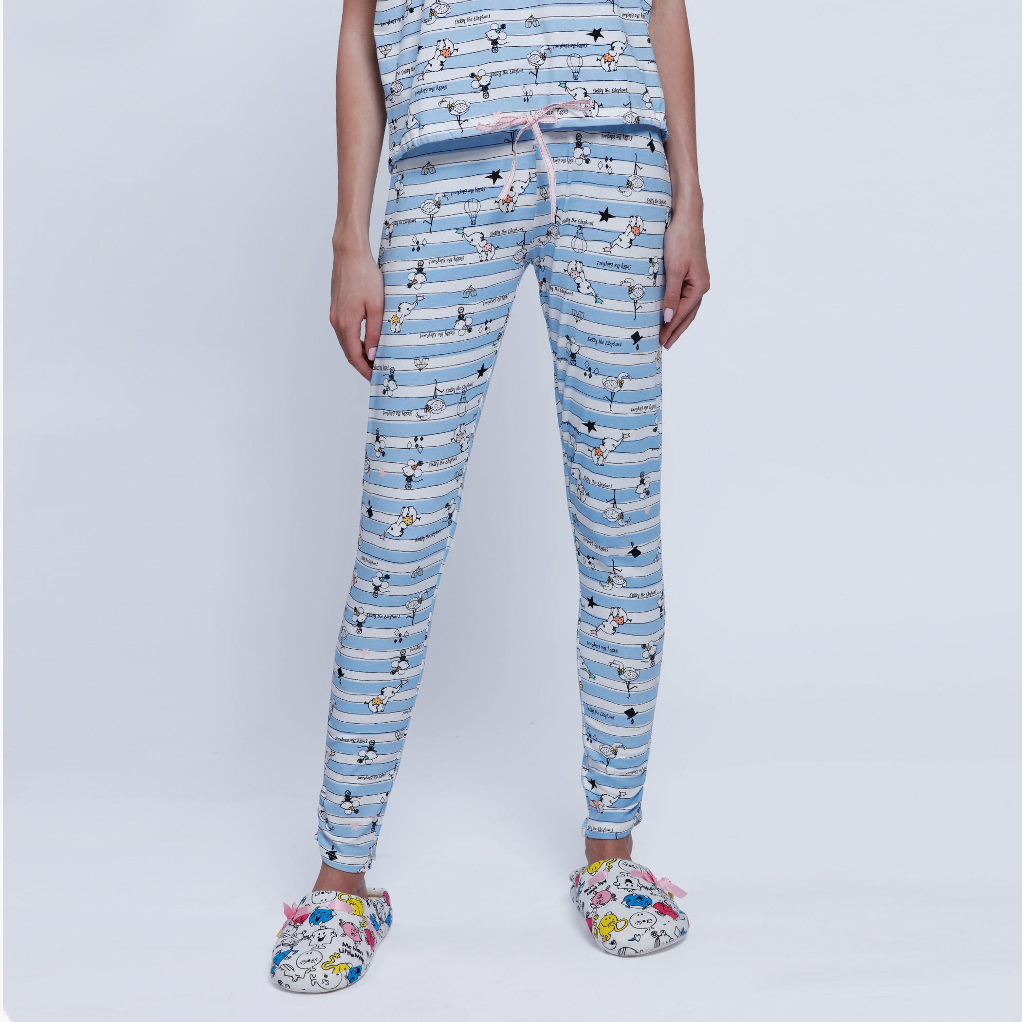 Printed Pants with Elasticised Waistband-women-clothing-nightwear-pyjamas-bottoms-image-1