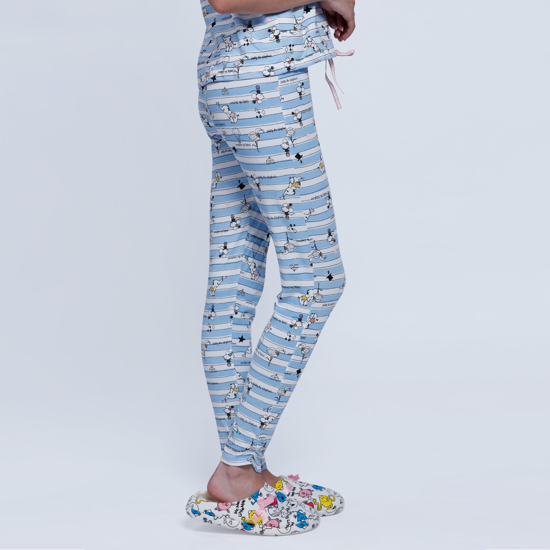 Printed Pants with Elasticised Waistband-women-clothing-nightwear-pyjamas-bottoms-image-3