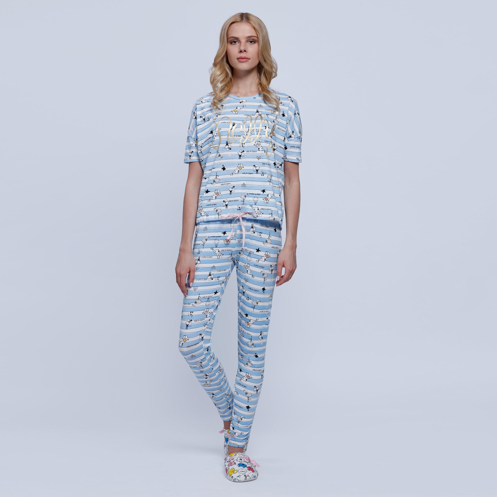 Printed Pants with Elasticised Waistband-women-clothing-nightwear-pyjamas-bottoms-image-5