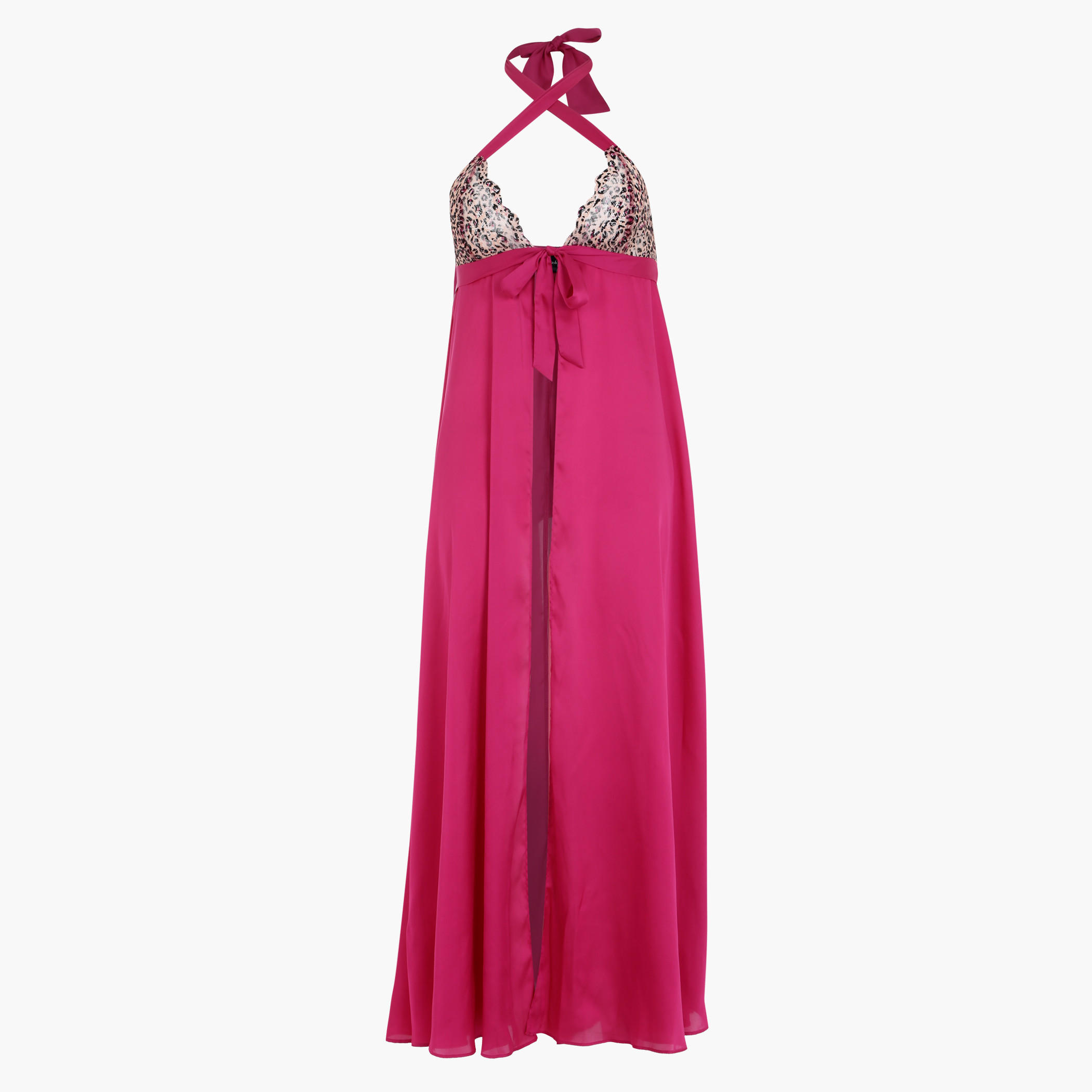 Babydoll with Cross Straps and Tie Up-women-clothing-lingerie-babydollsandbodysuits-image-1