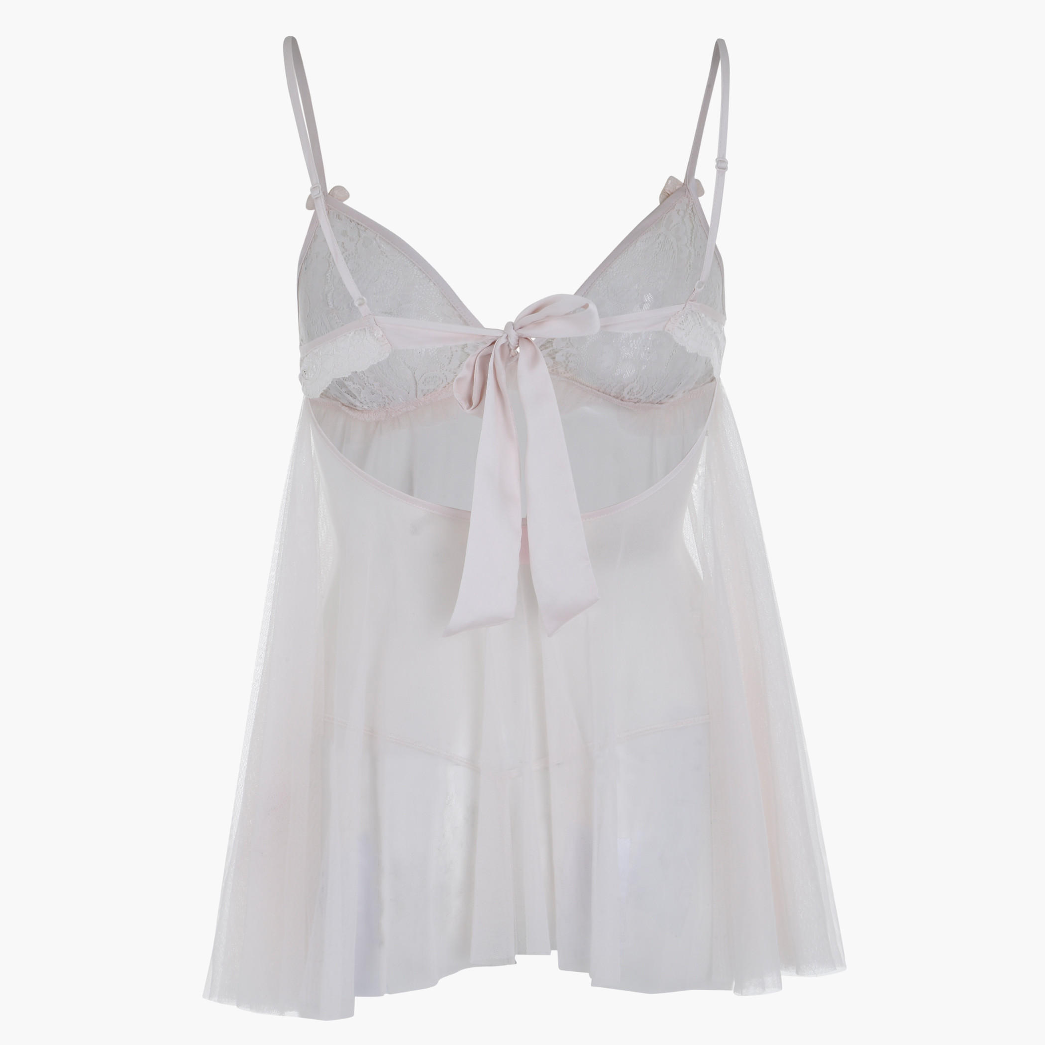 Babydoll with Tie Up Back and Adjustable Straps-women-clothing-lingerie-babydollsandbodysuits-image-4