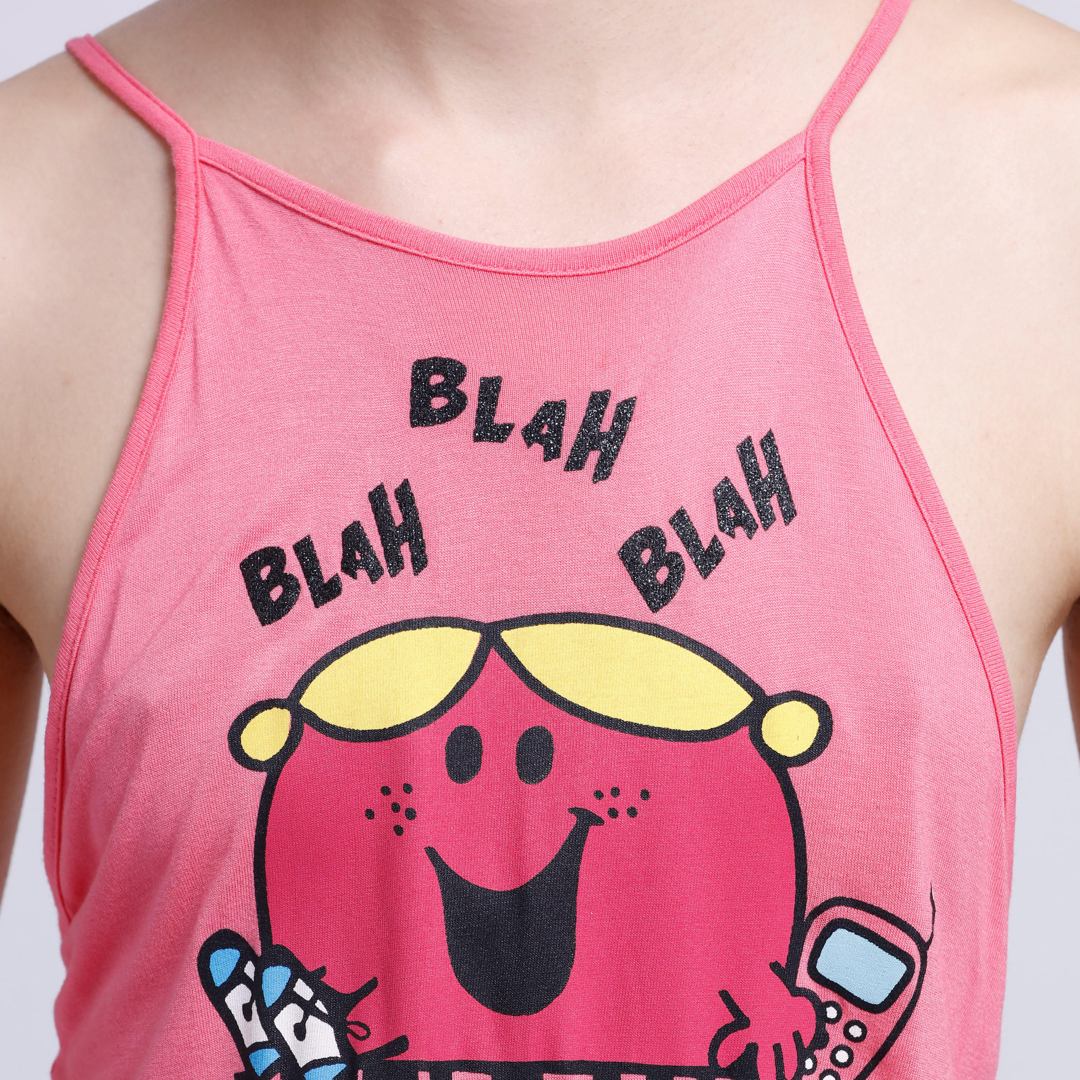Printed Halter Neck Playsuit-women-clothing-nightwear-nighties-image-4