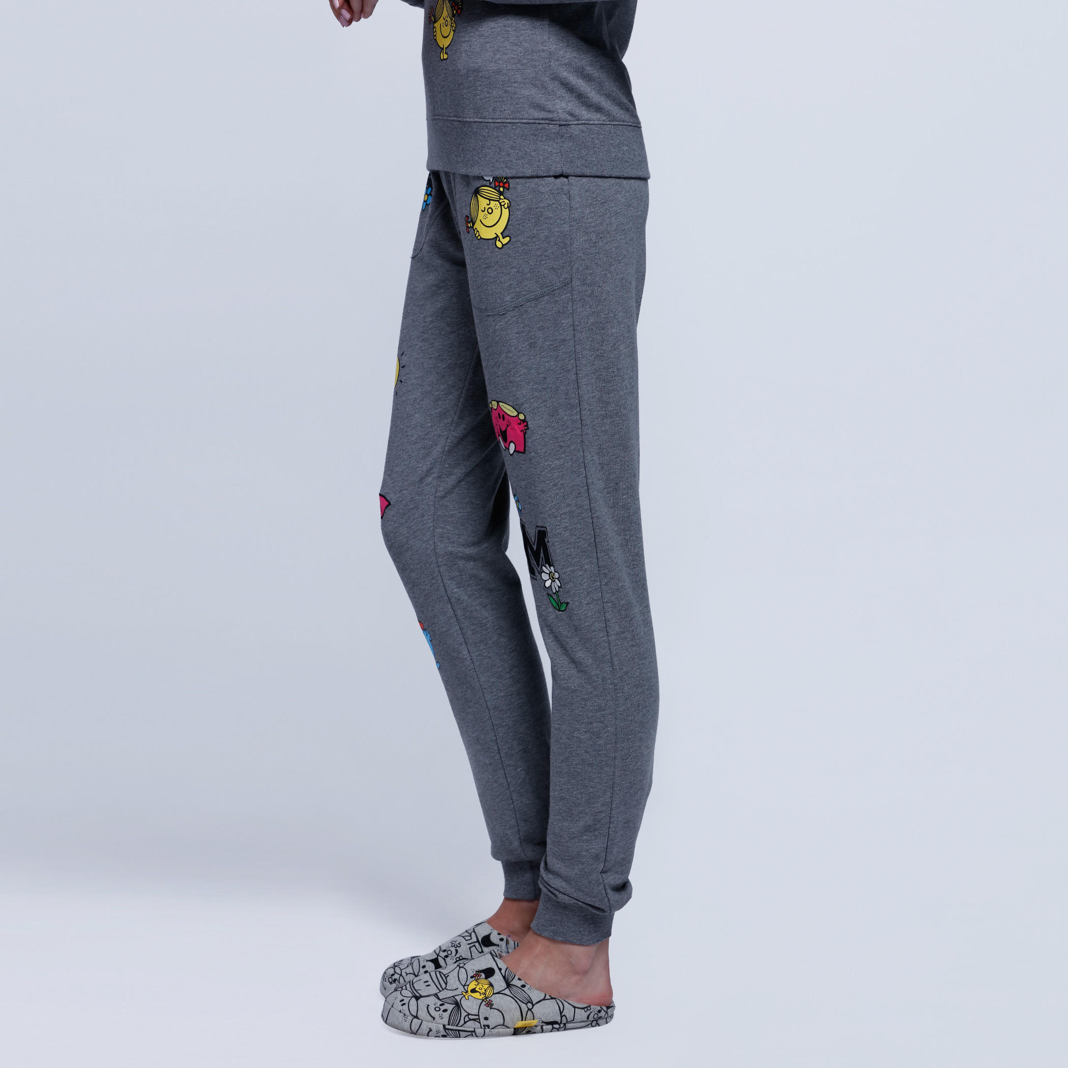 Printed Cuffed Pajama Pants-women-clothing-nightwear-pyjamas-bottoms-image-3