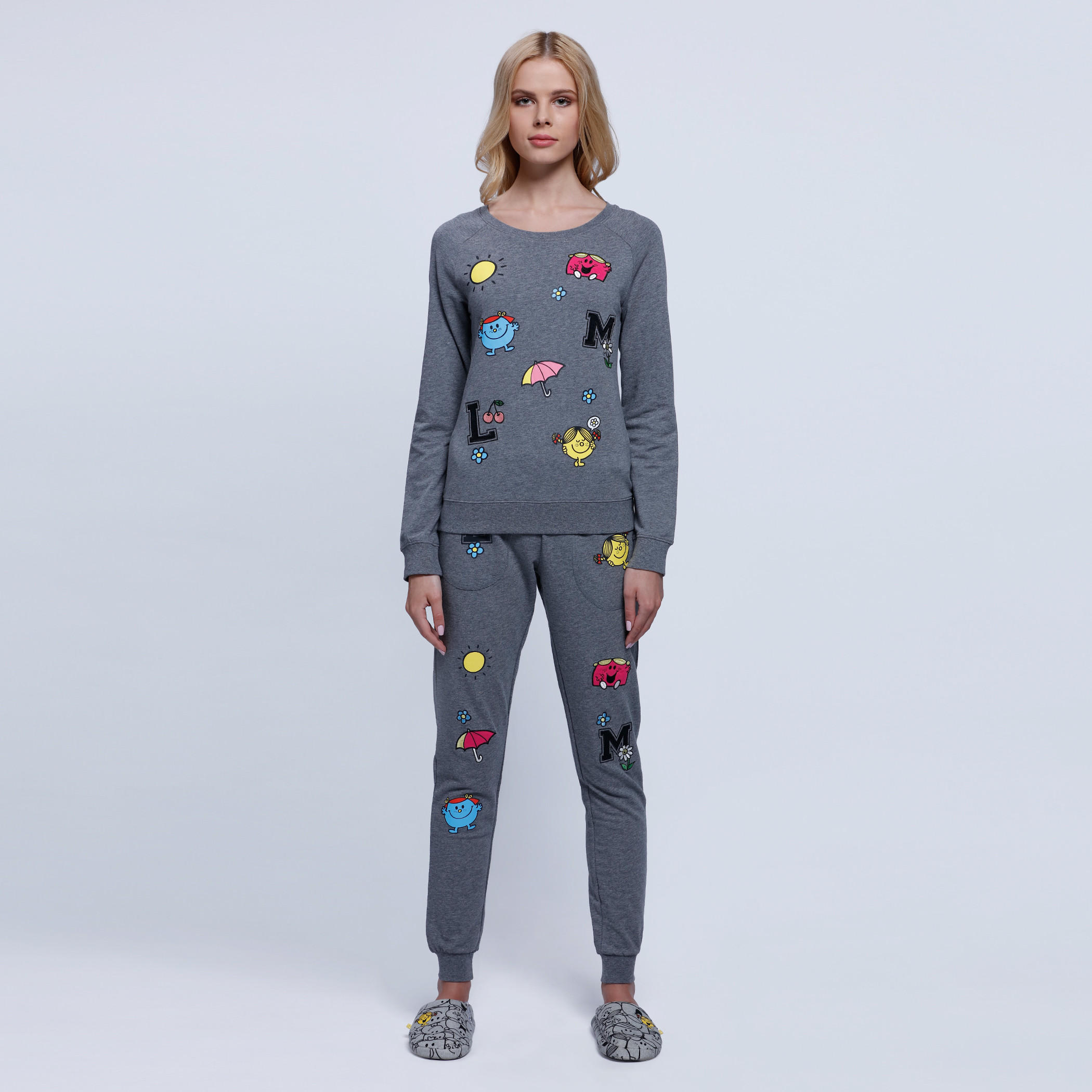 Printed Cuffed Pajama Pants-women-clothing-nightwear-pyjamas-bottoms-image-5