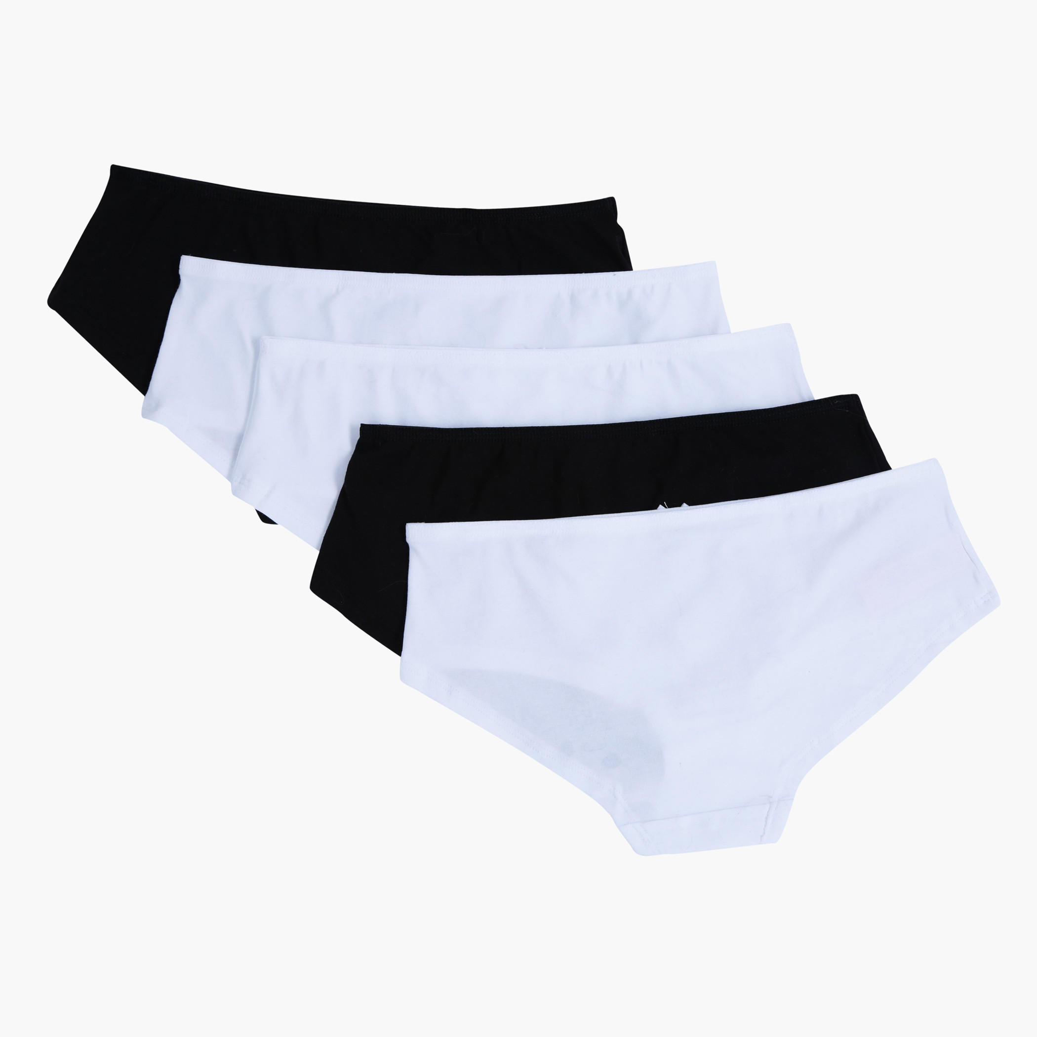 سراويل داخلية بخصر مطاطي - طقم من 5 قطع-women-clothing-lingerie-panties-image-2