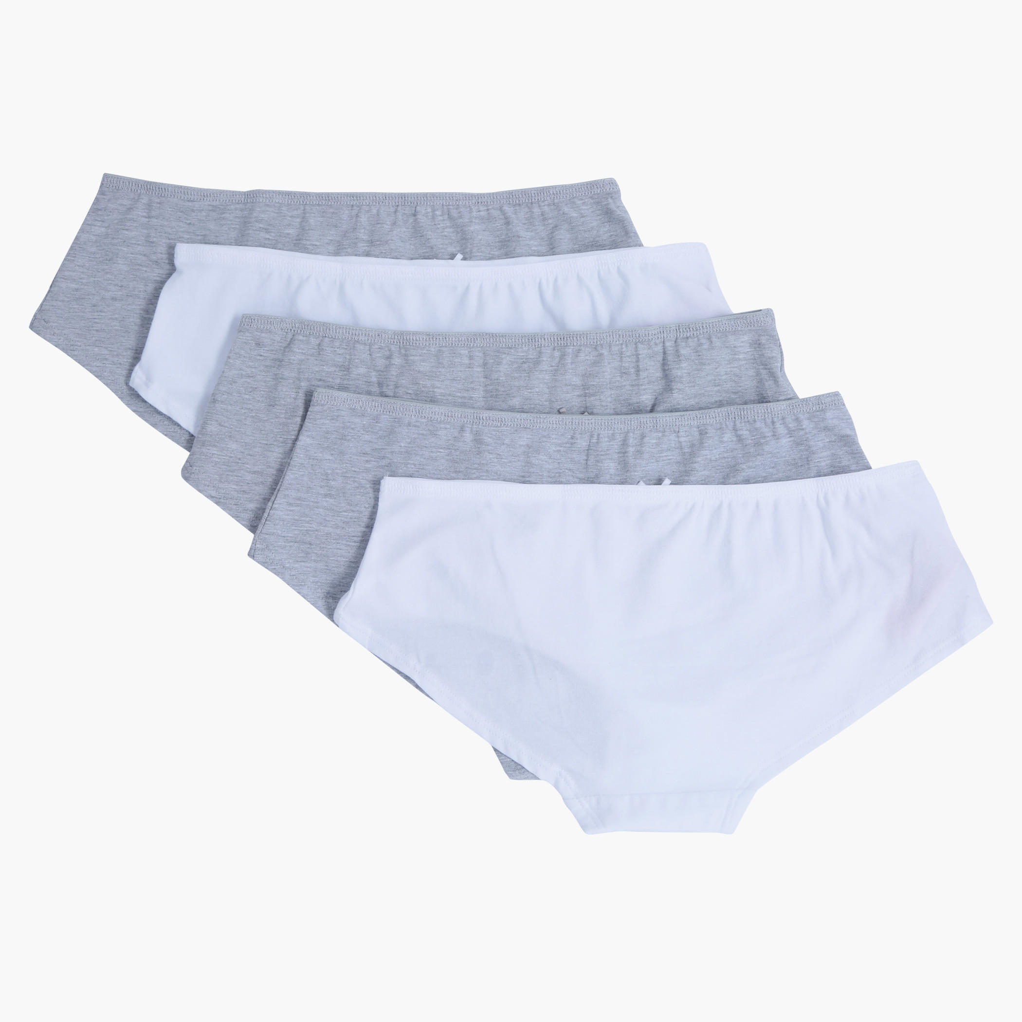 سراويل داخلية بخصر مطاطي - طقم من 5 قطع-women-clothing-lingerie-panties-image-2