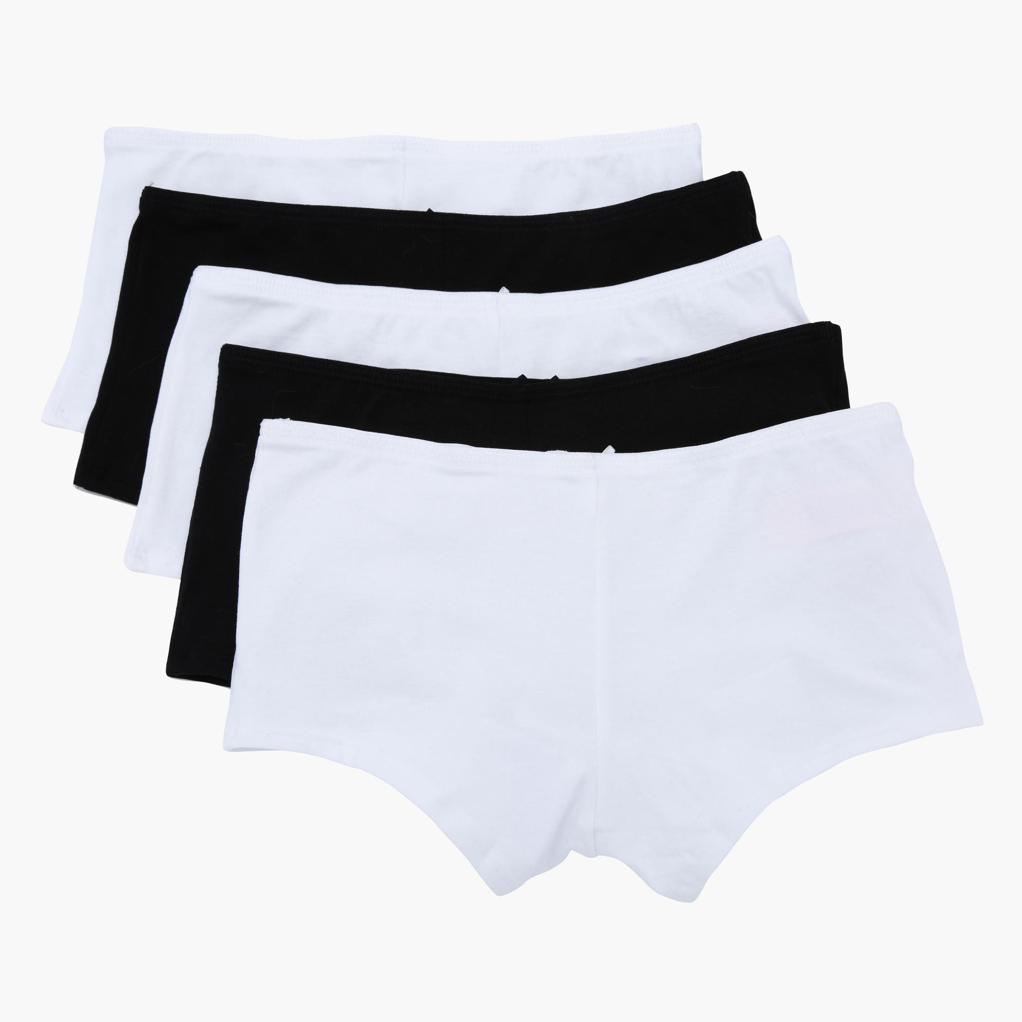 Elasticised Boxers - Set of 5-women-clothing-lingerie-panties-image-2
