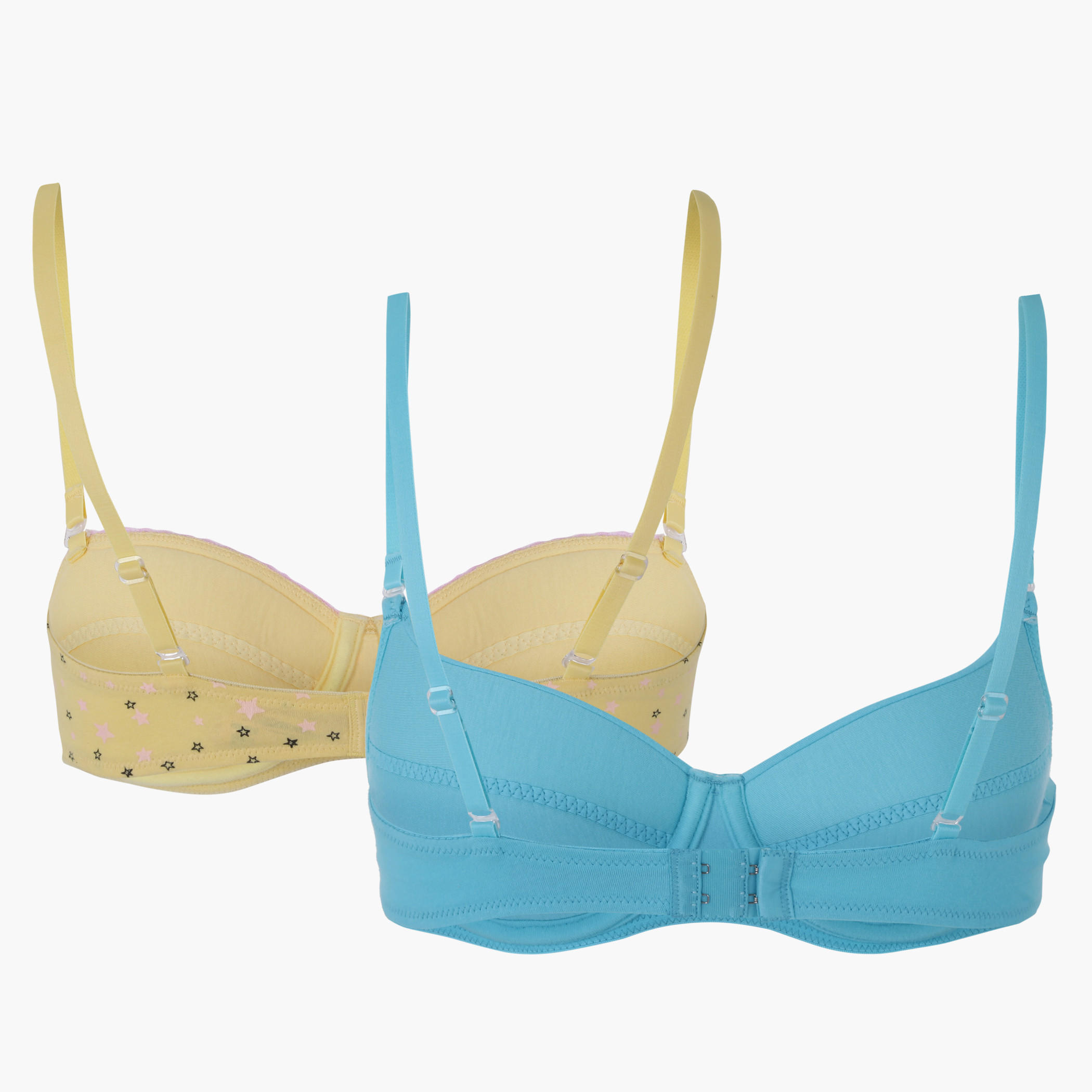 Padded Bra with Adjustable Straps - Set of 2-women-clothing-lingerie-bras-image-1