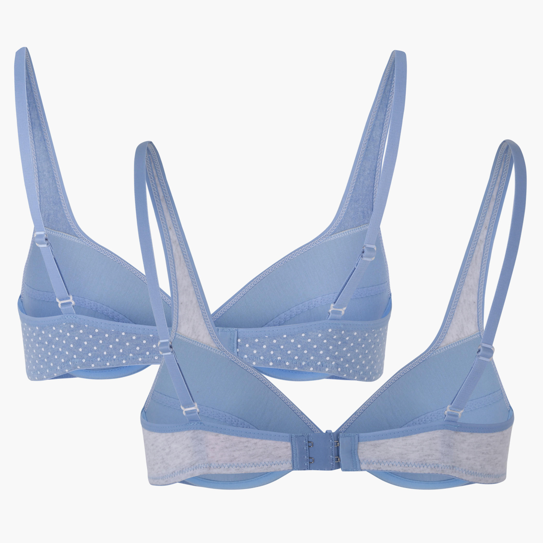 Padded Bra with Adjustable Straps - Set of 2-women-clothing-lingerie-bras-image-1