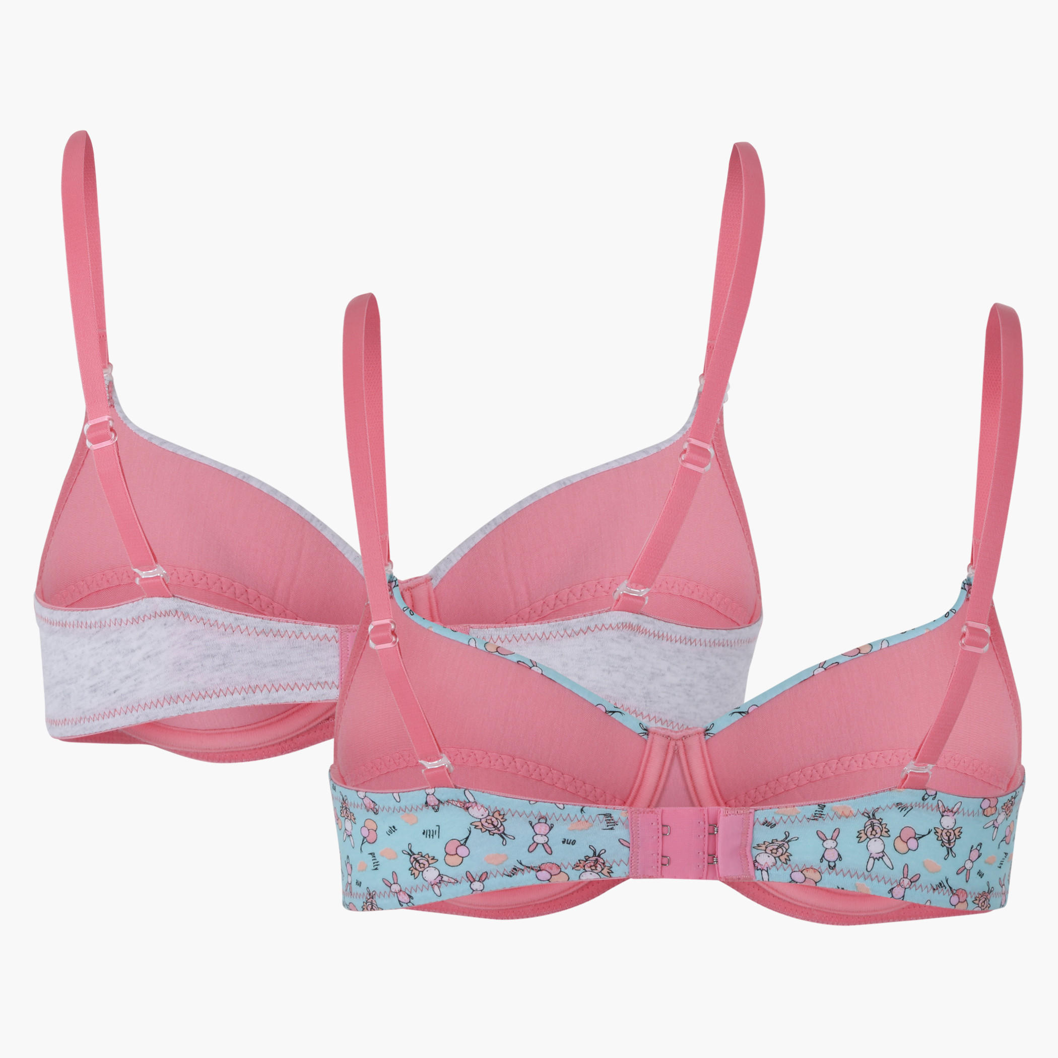 Padded Bra with Adjustable Straps - Set of 2-women-clothing-lingerie-bras-image-2