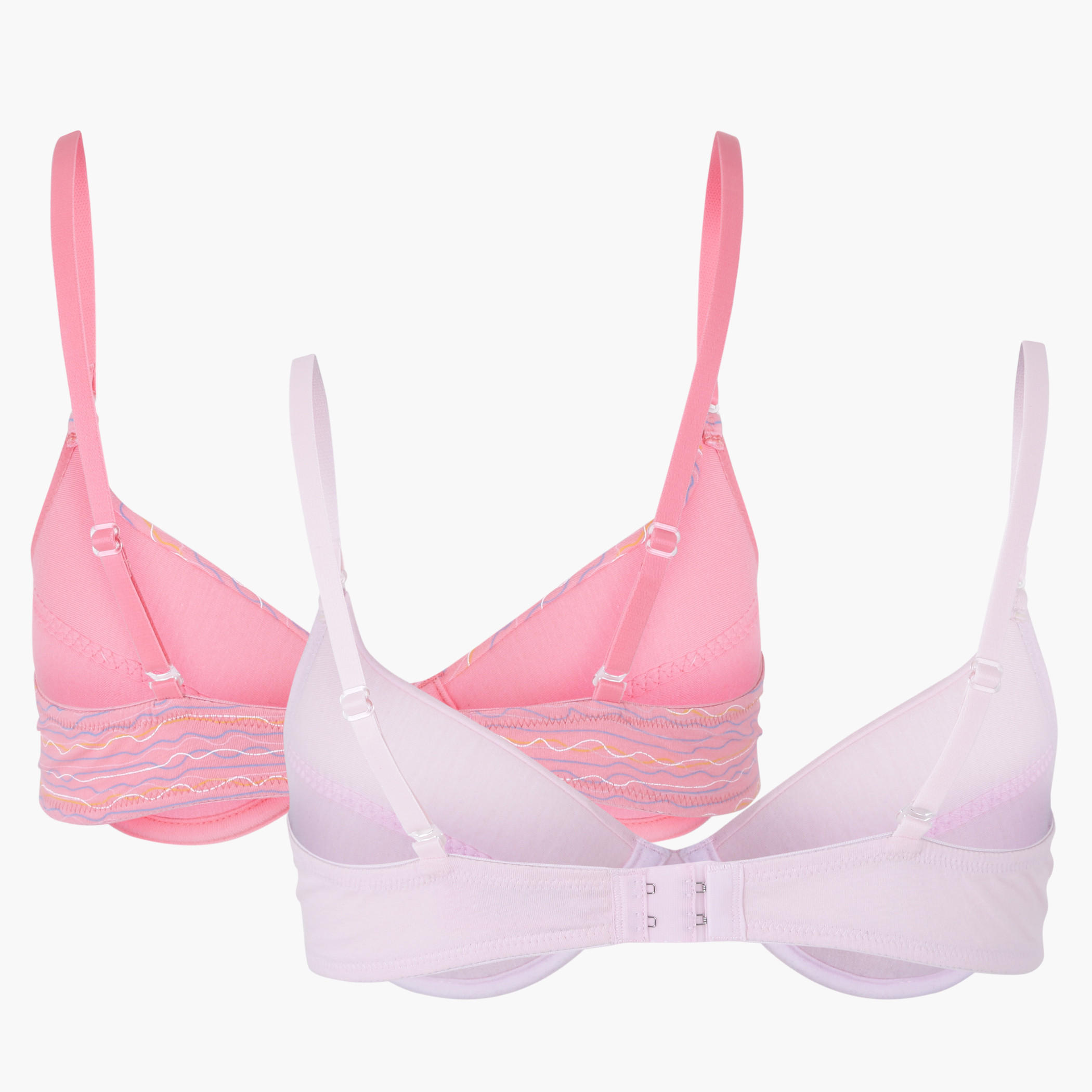 Padded Bra with Adjustable Straps - Set of 2-women-clothing-lingerie-bras-image-2