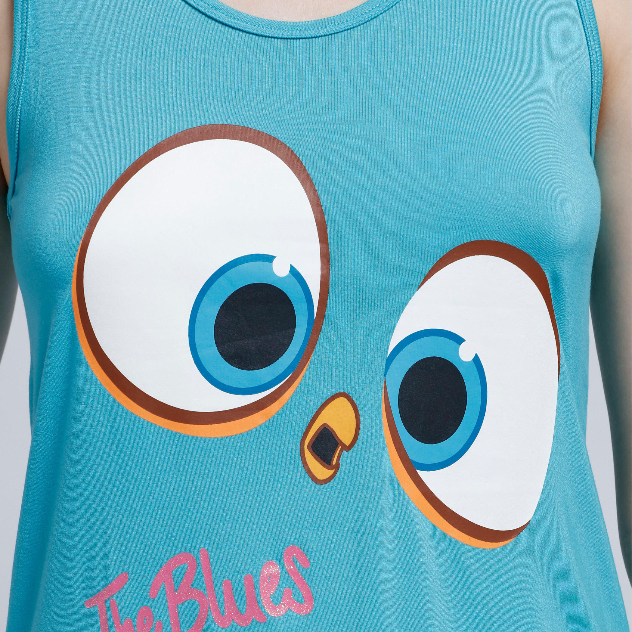 Printed Round Neck T-Shirt and Shorts Set-women-clothing-nightwear-pyjamas-longsets-image-4