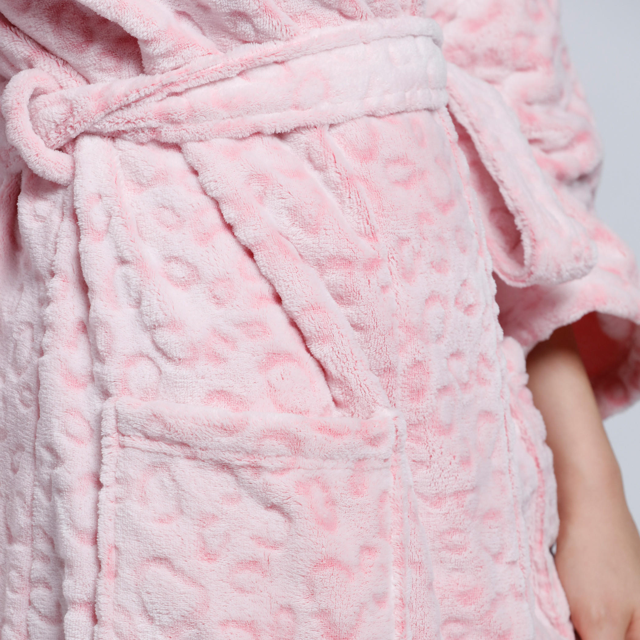 Textured Robe with Long Sleeves and Tie Up-women-clothing-nightwear-robes-image-4