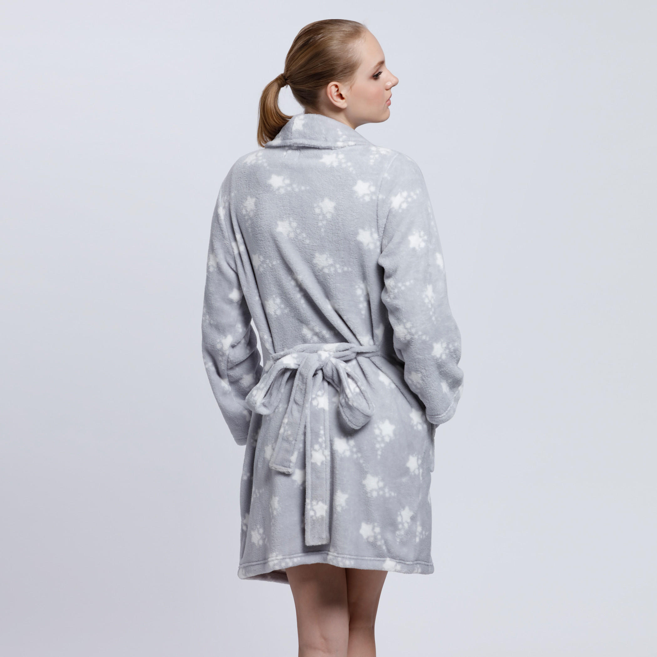 Printed Robe with Long Sleeves and Tie Up Back-women-clothing-nightwear-robes-image-2