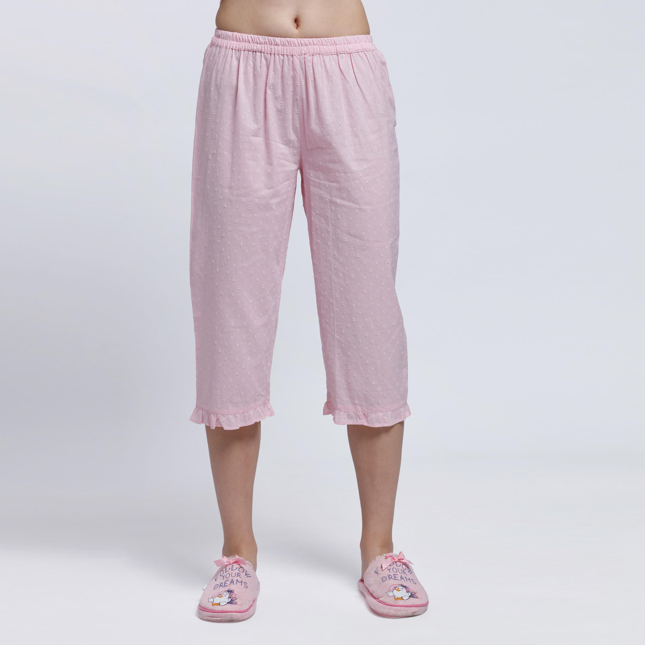 Short Sleeves Shirt and Capri Set-women-clothing-nightwear-pyjamas-longsets-image-5