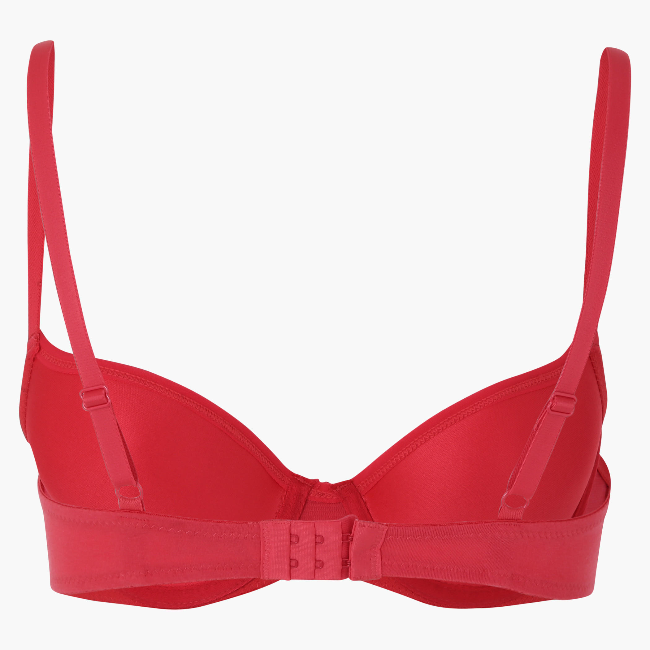 Padded Bra with Adjustable Straps and Bow Applique-women-clothing-lingerie-bras-image-6