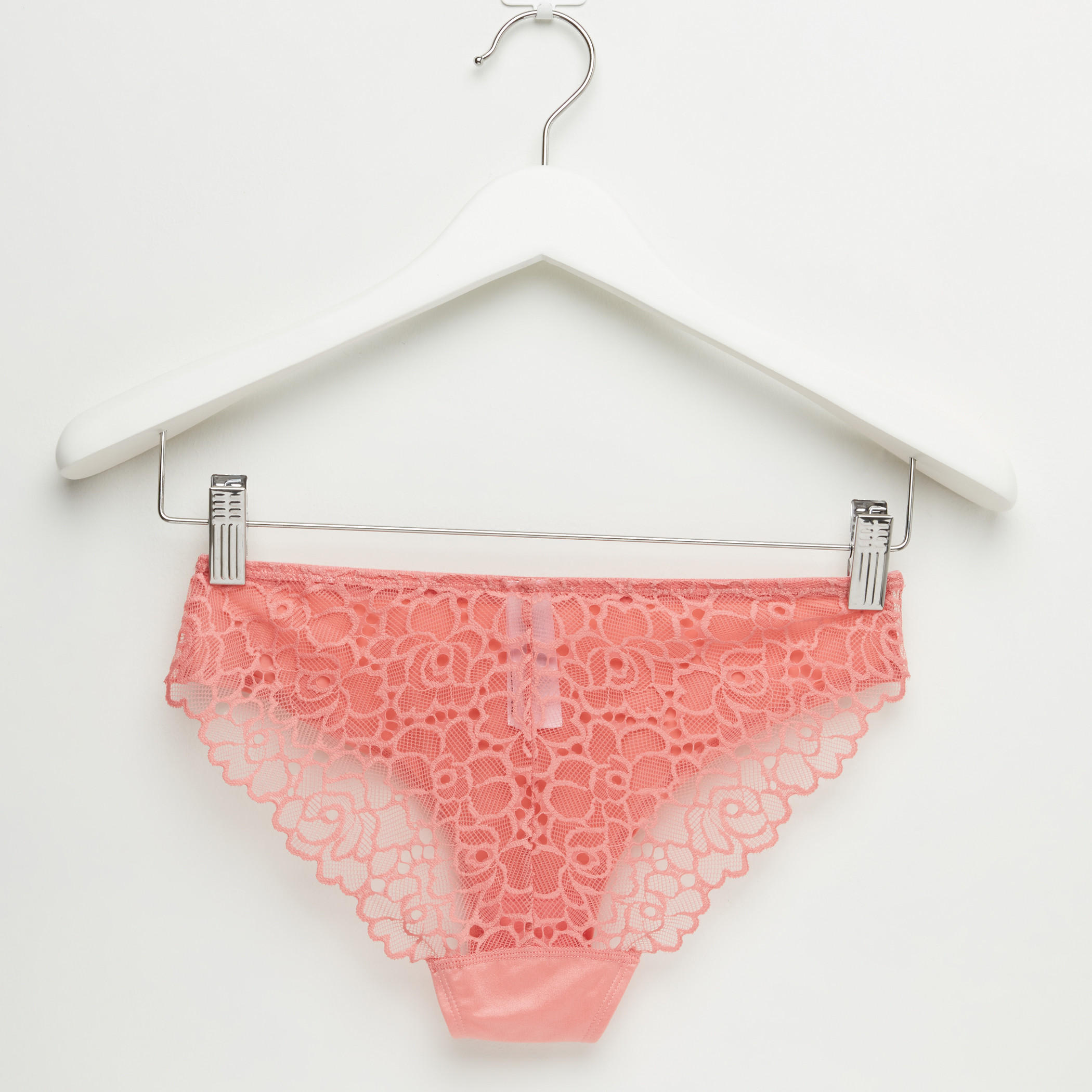 سراويل داخلية بخصر مطّاطي وتفاصيل دانتيل-women-clothing-lingerie-panties-image-2