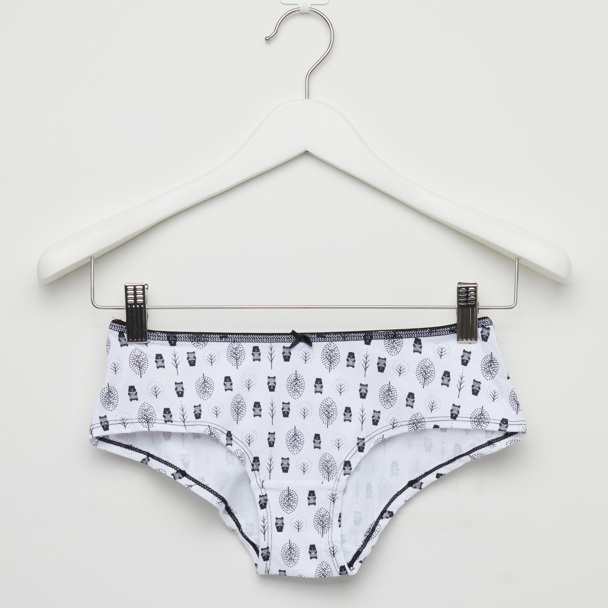 سراويل داخلية بخصر مطّاطي - طقم من 5 قطع-women-clothing-lingerie-panties-image-6