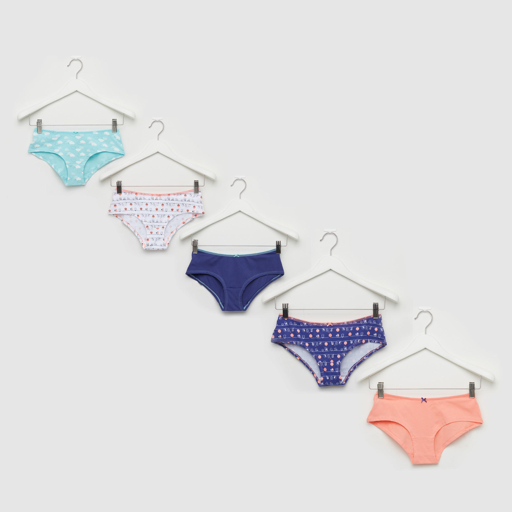 سراويل داخلية متنوعة - 5 قطع-women-clothing-lingerie-panties-image-10
