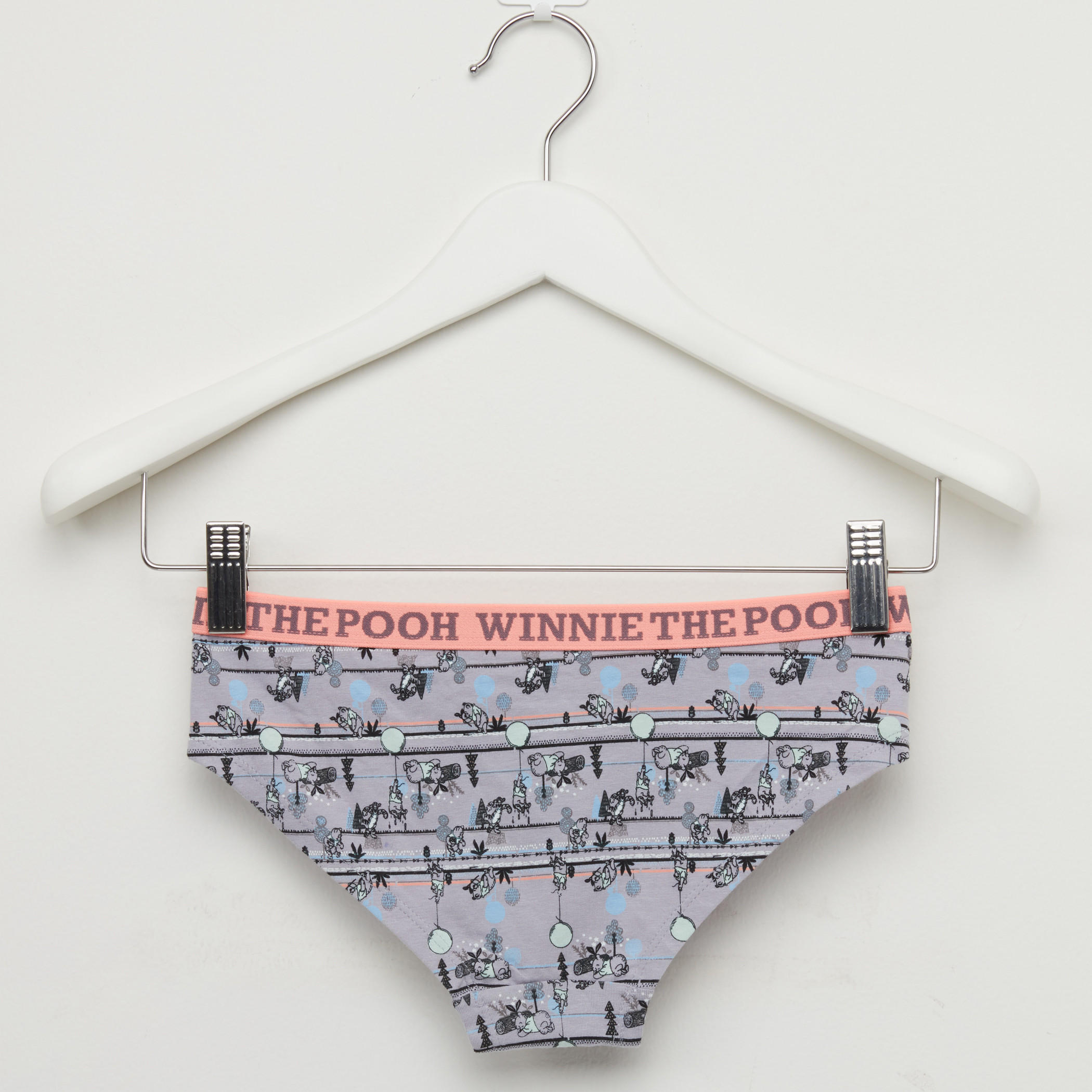 سراويل داخلية بخصر مطاطي وطبعات ويني ذا بو-women-clothing-lingerie-panties-image-2