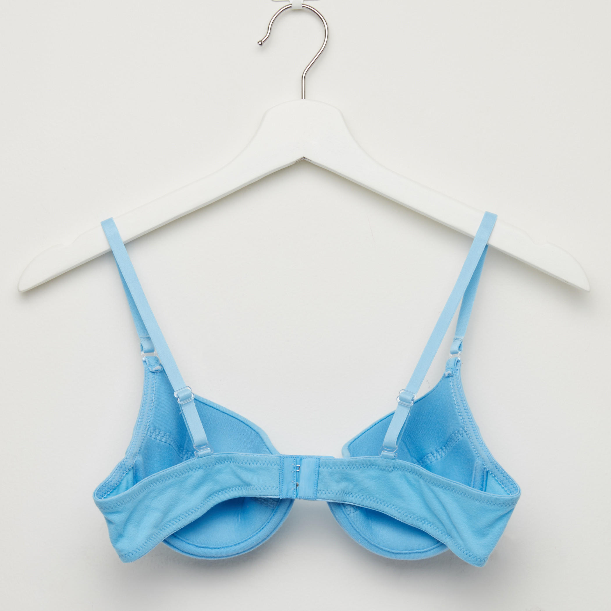 صدريّة تيشيرت مبطّنة بحمّالات قابلة للتعديل - طقم من قطعتين متنوعتين-women-clothing-lingerie-bras-image-1