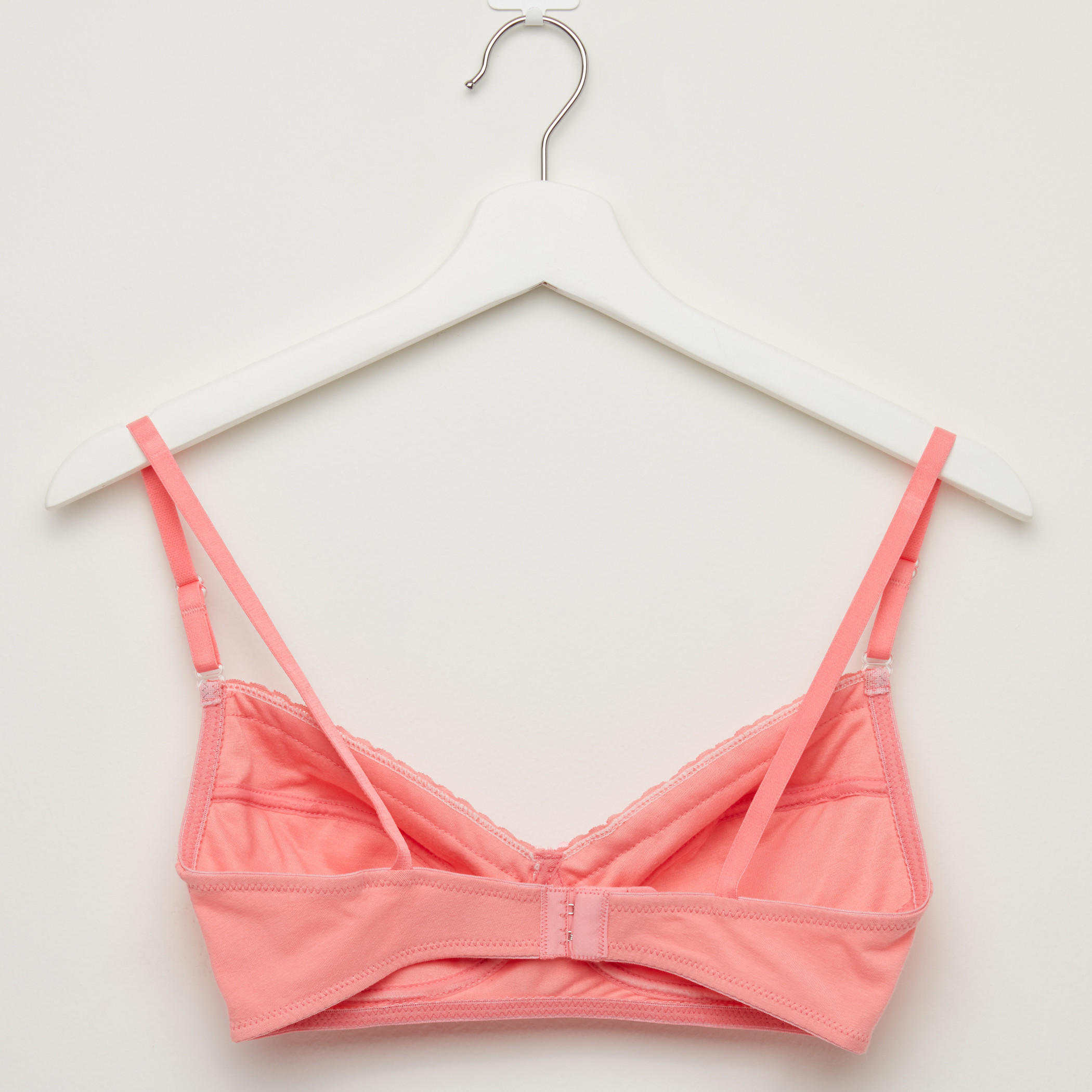 صدريّة غير مبطّنة بتفاصيل دانتيل ومشبك إغلاق ناعم - طقم من قطعتين-women-clothing-lingerie-bras-image-5