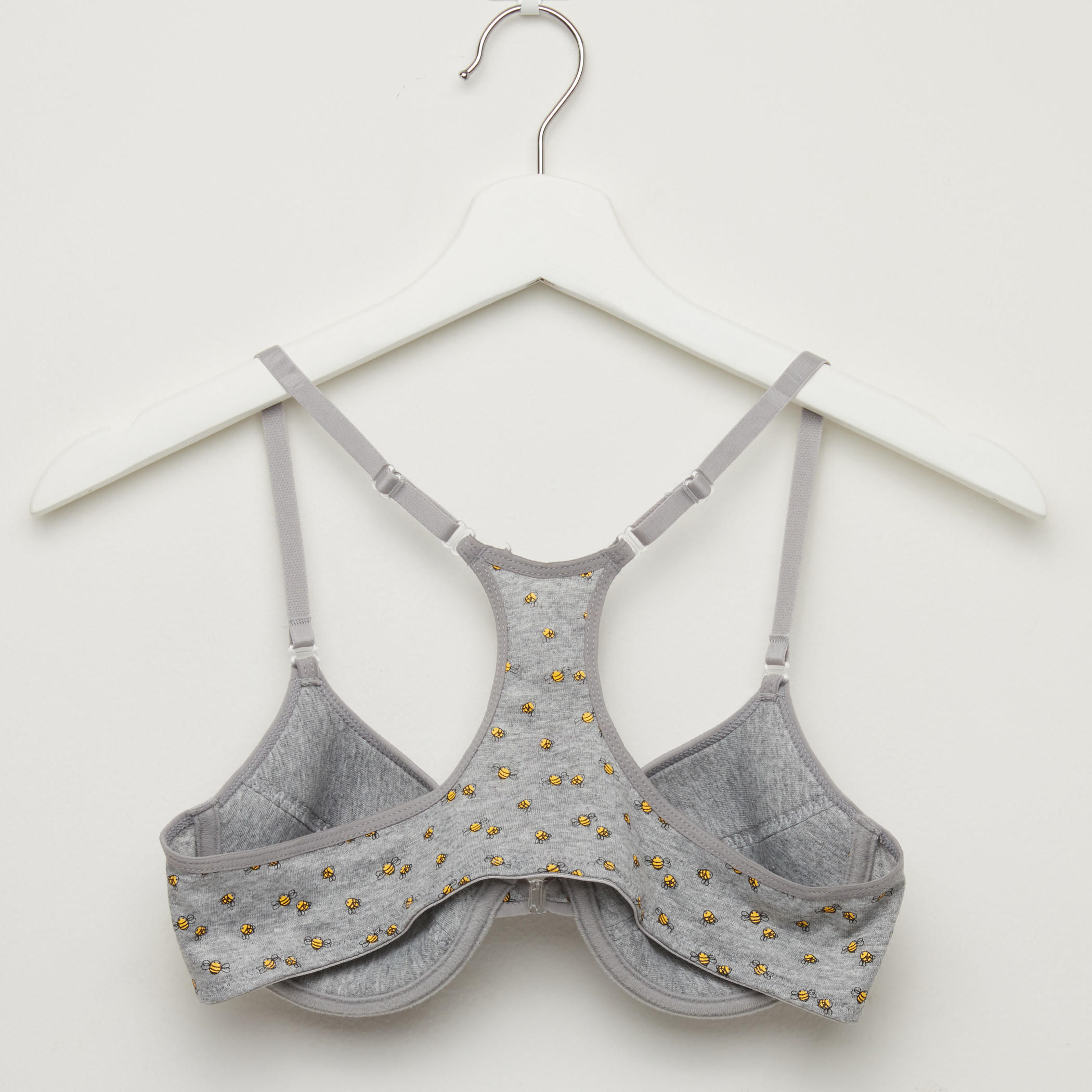 صدريّة تيشيرت مبطّنة بظهر ريسر - طقم من قطعتين متنوعتين-women-clothing-lingerie-bras-image-3