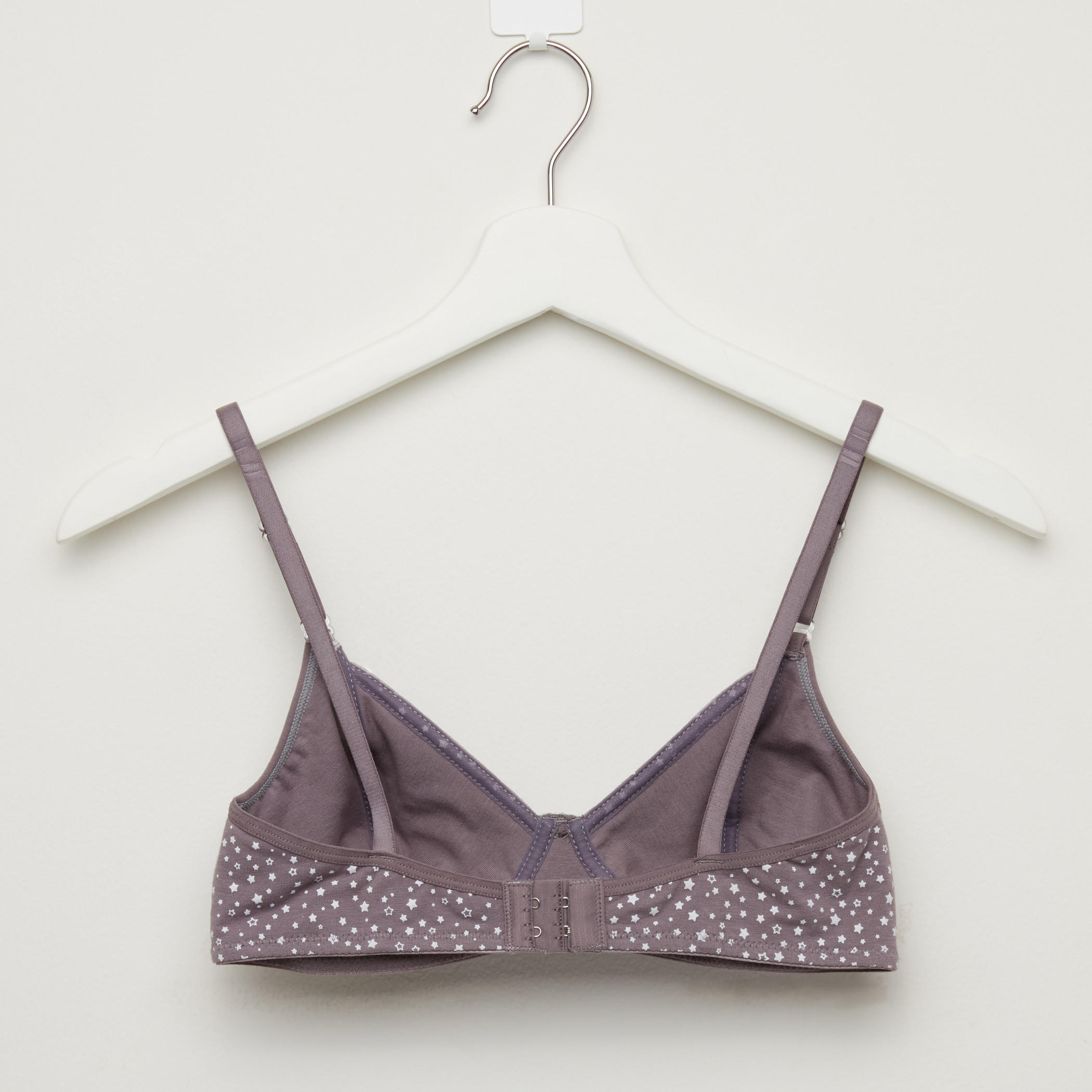 صدريّة غير مبطّنة بمشبك إغلاق ناعم - طقم من قطعتين متنوعتين-women-clothing-lingerie-bras-image-3