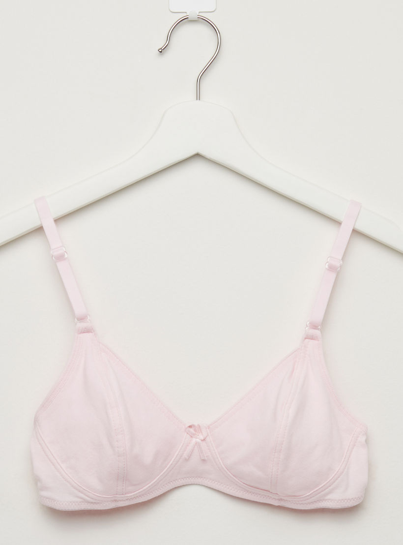 صدريّة غير مبطّنة بمشبك إغلاق ناعم - طقم من قطعتين متنوعتين-women-clothing-lingerie-bras-image-4