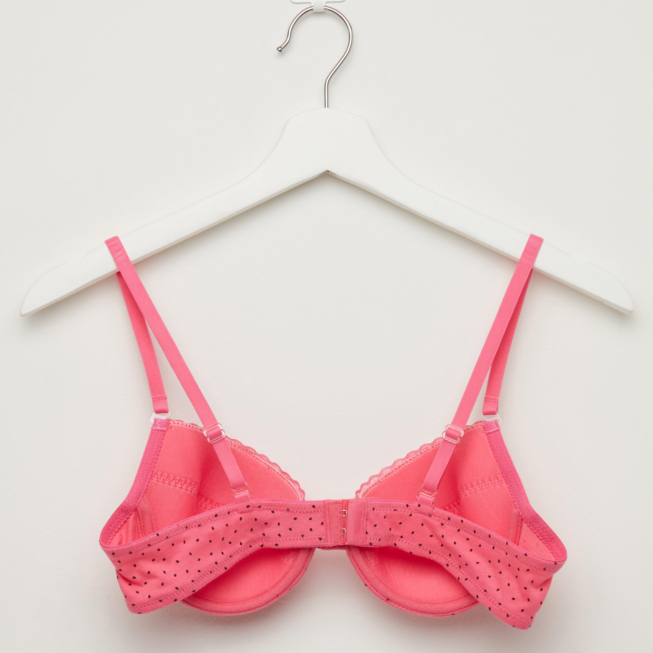 صدريّة مبطّنة بتفاصيل دانتيل ومشبك إغلاق ناعم - طقم من قطعتين-women-clothing-lingerie-bras-image-3