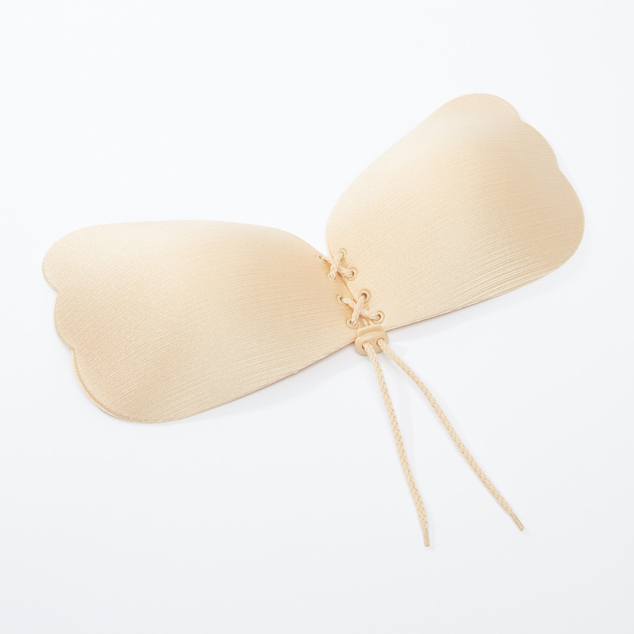 Padded Backless Bra with Drawstring Closure-women-clothing-lingerie-bras-image-1
