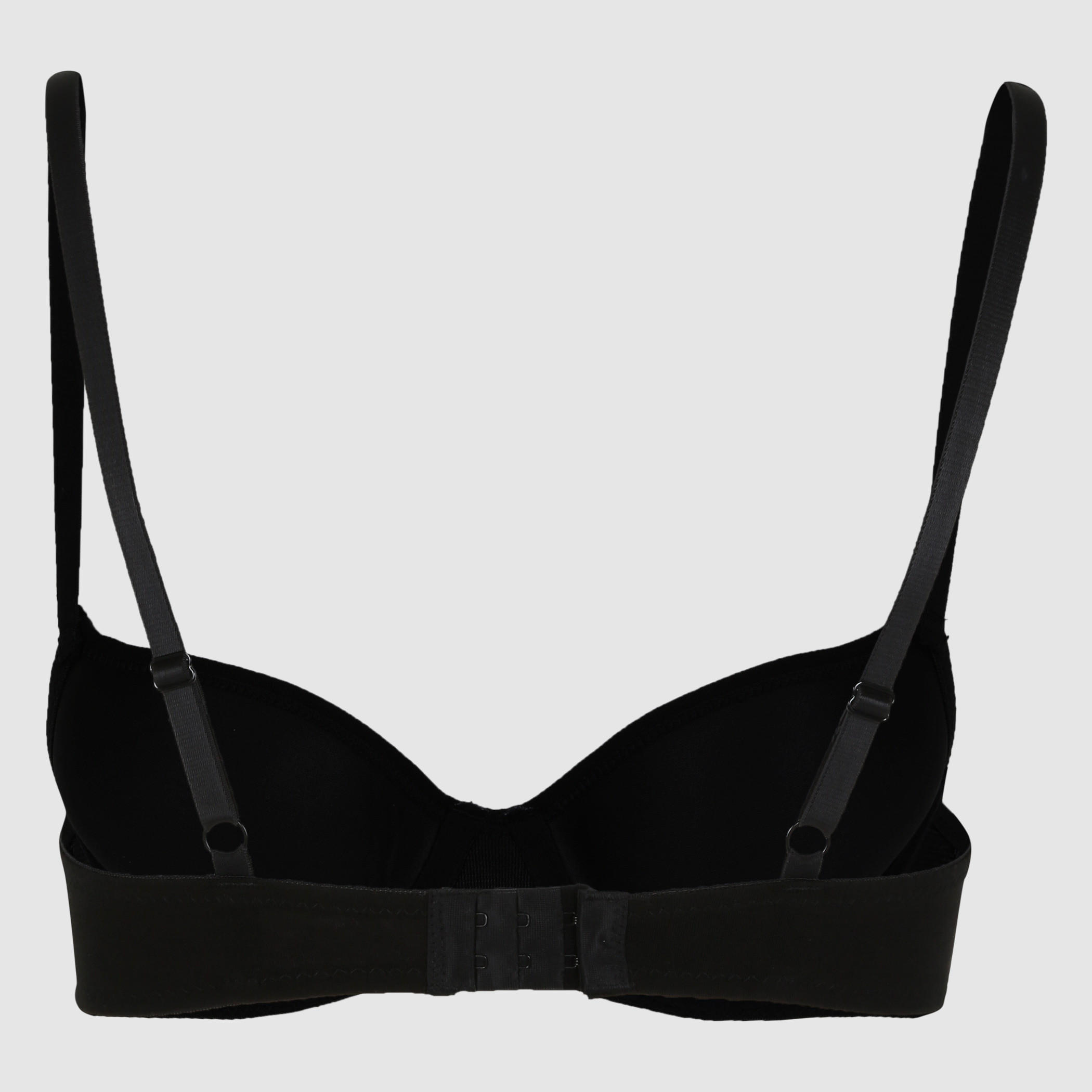 Bow Detail Padded Bra with Adjustable Straps-women-clothing-lingerie-bras-image-2