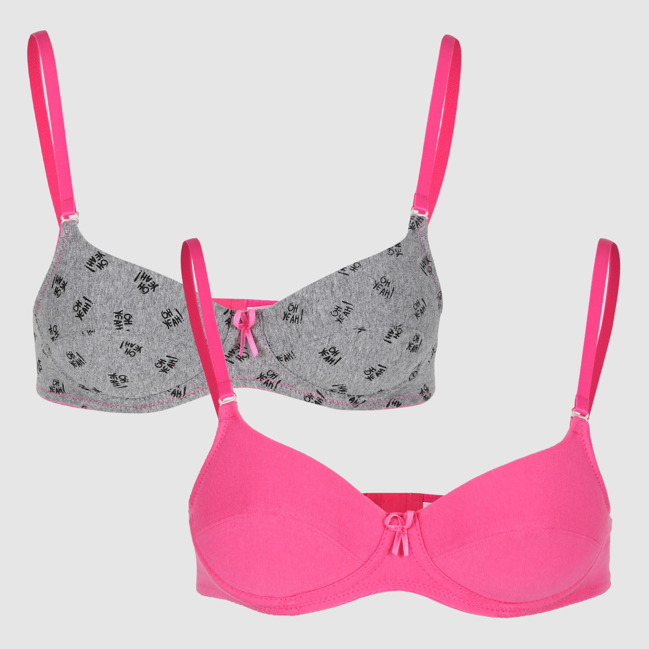 Bow Detail Padded Bra with Underwire - Set of 2-women-clothing-lingerie-bras-image-1